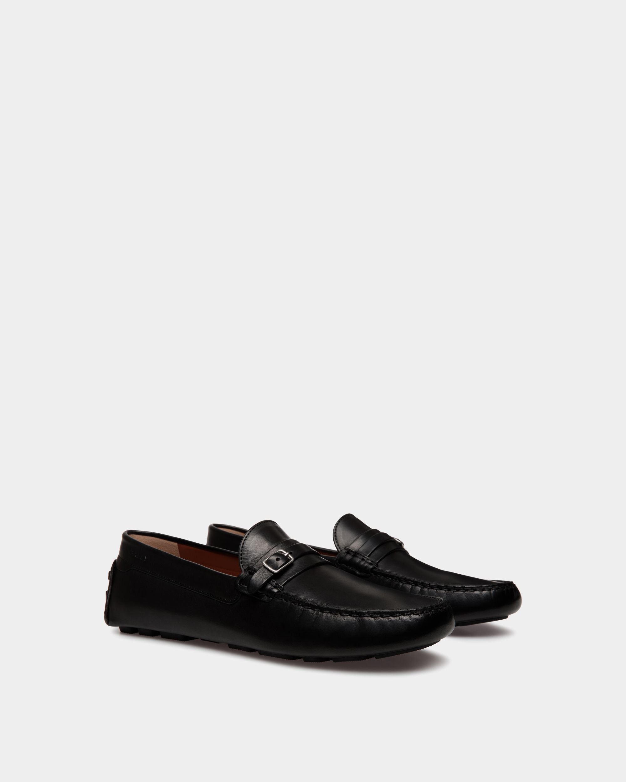 Kerbs ドライビングシューズ ブラック レザー - 男性 - Bally - 03