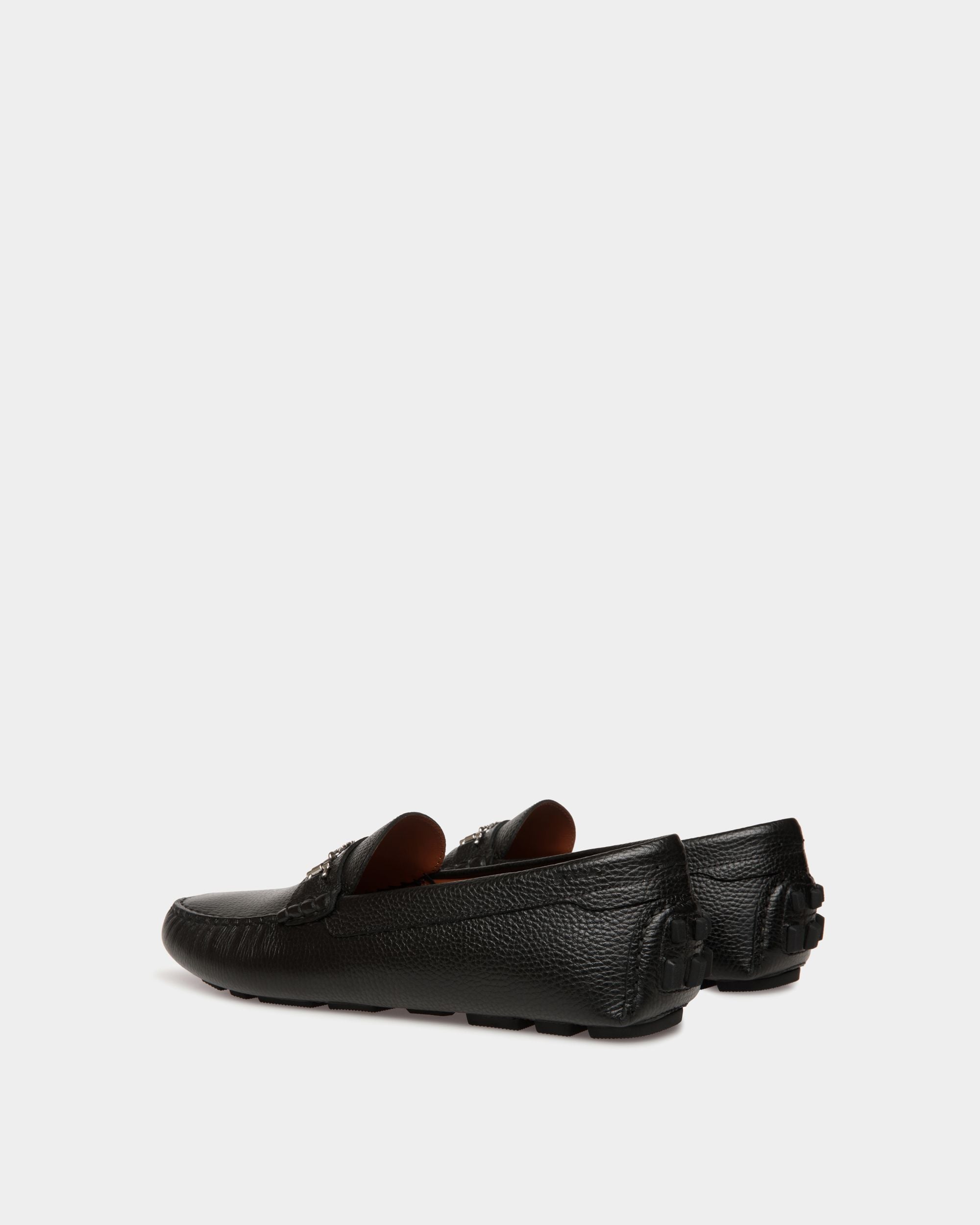 Kerbs ドライビングシューズ ブラック グレインレザー - 男性 - Bally - 04