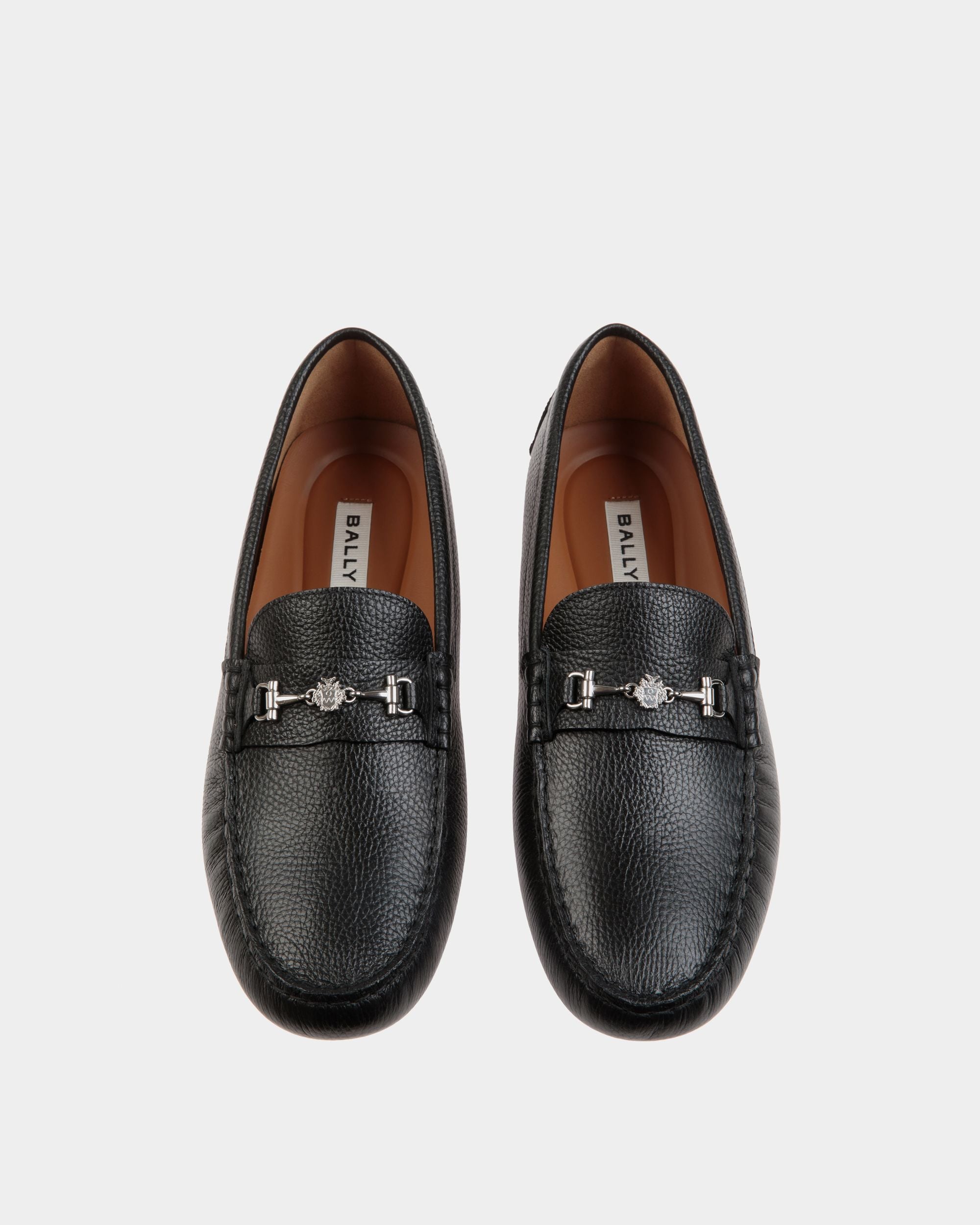 Kerbs ドライビングシューズ ブラック グレインレザー - 男性 - Bally - 05