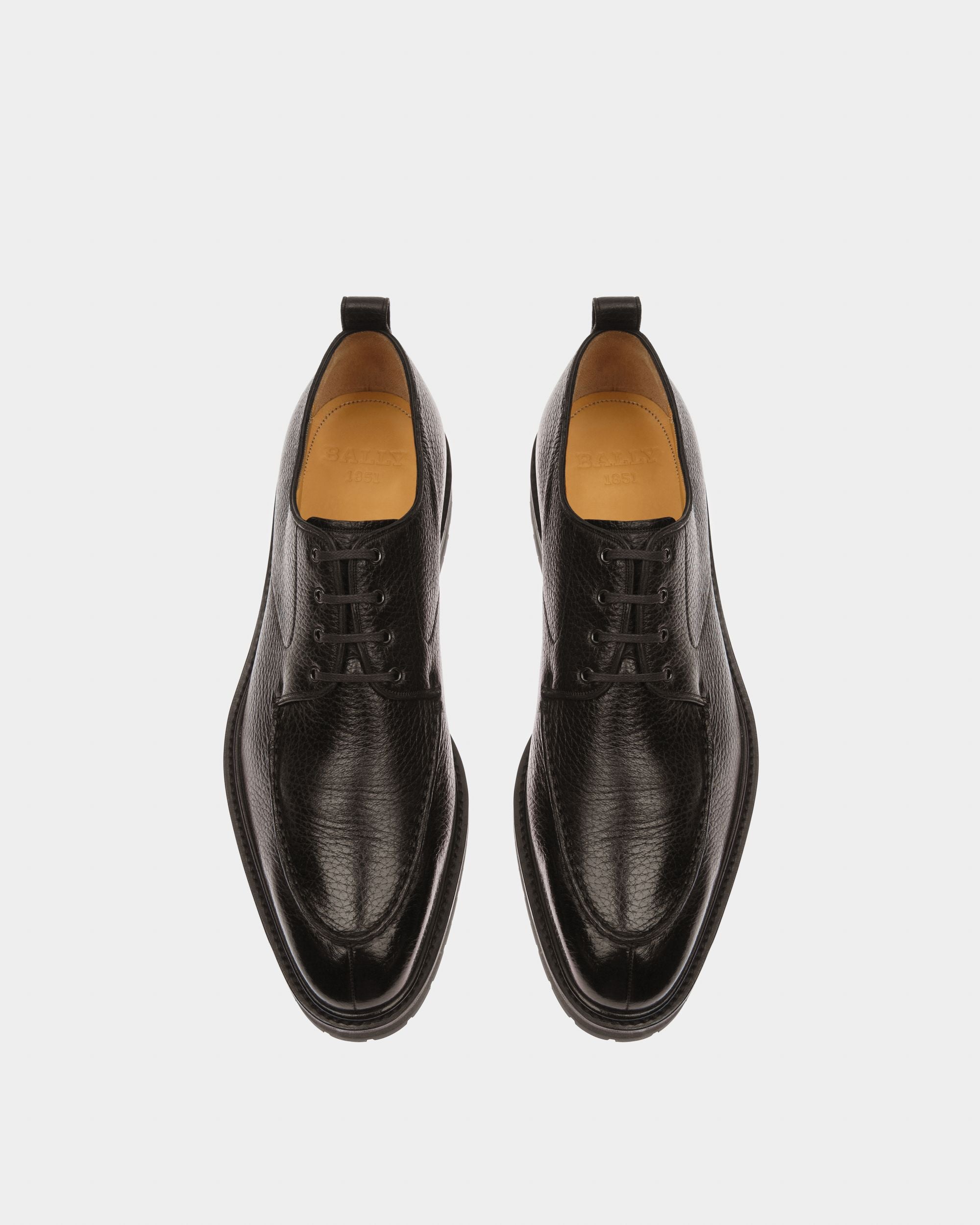 Milivar ブラック レザー ダービーシューズ - 男性 - Bally - 02