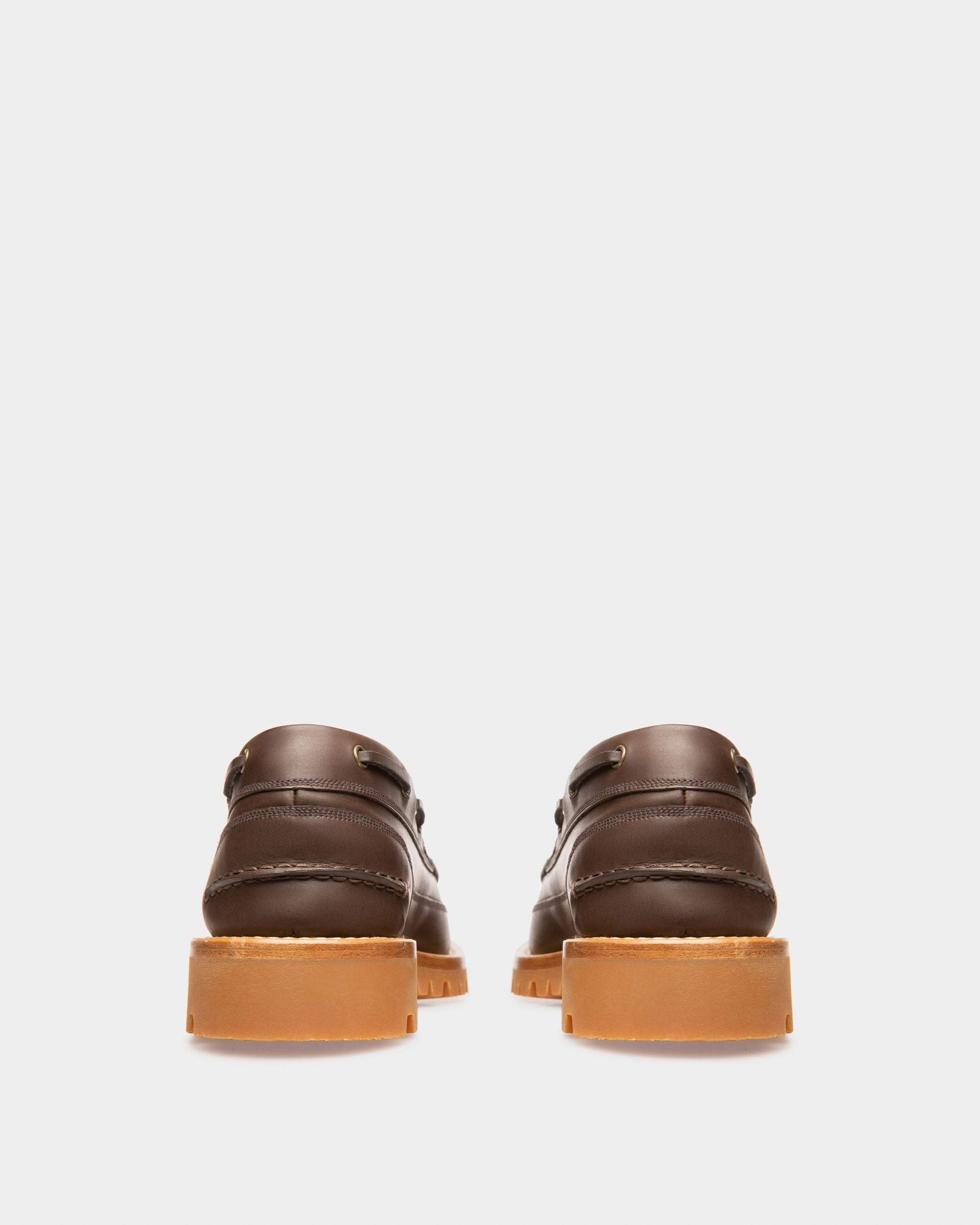 Tristan ブラウン レザー モカシン - 男性 - Bally - 03