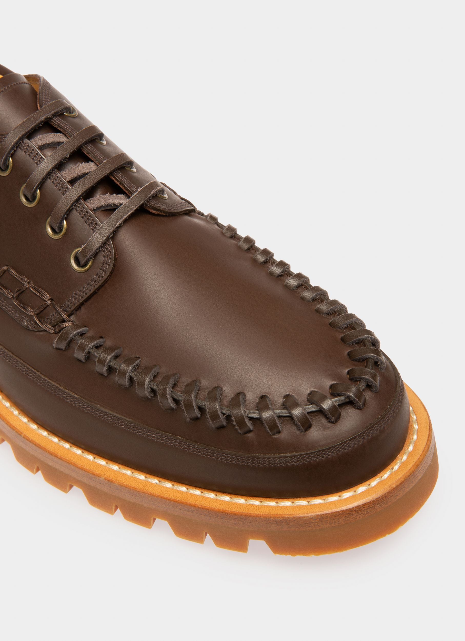 Tristan ブラウン レザー モカシン - 男性 - Bally - 05