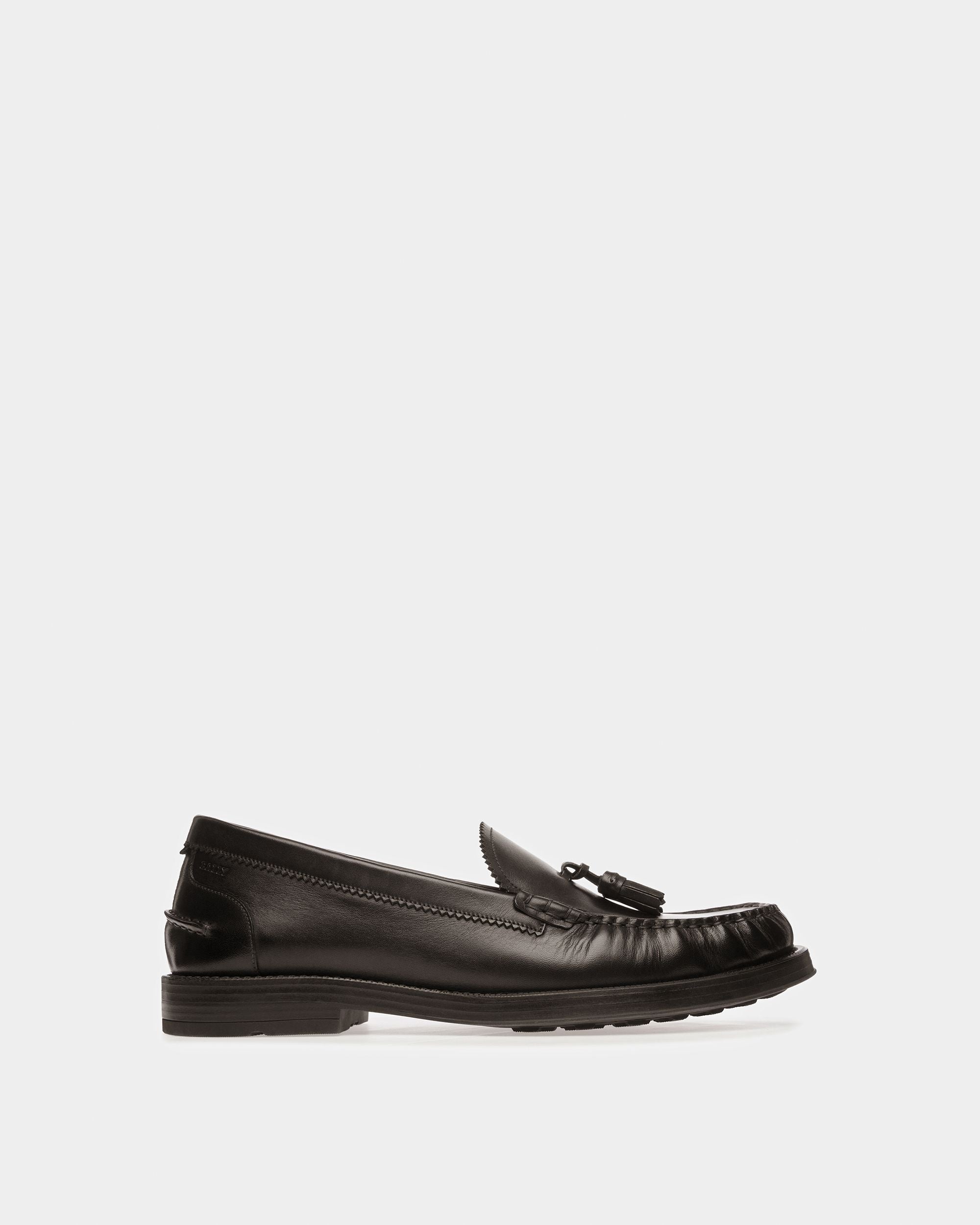 Resel ブラック レザー モカシン - 男性 - Bally - 01