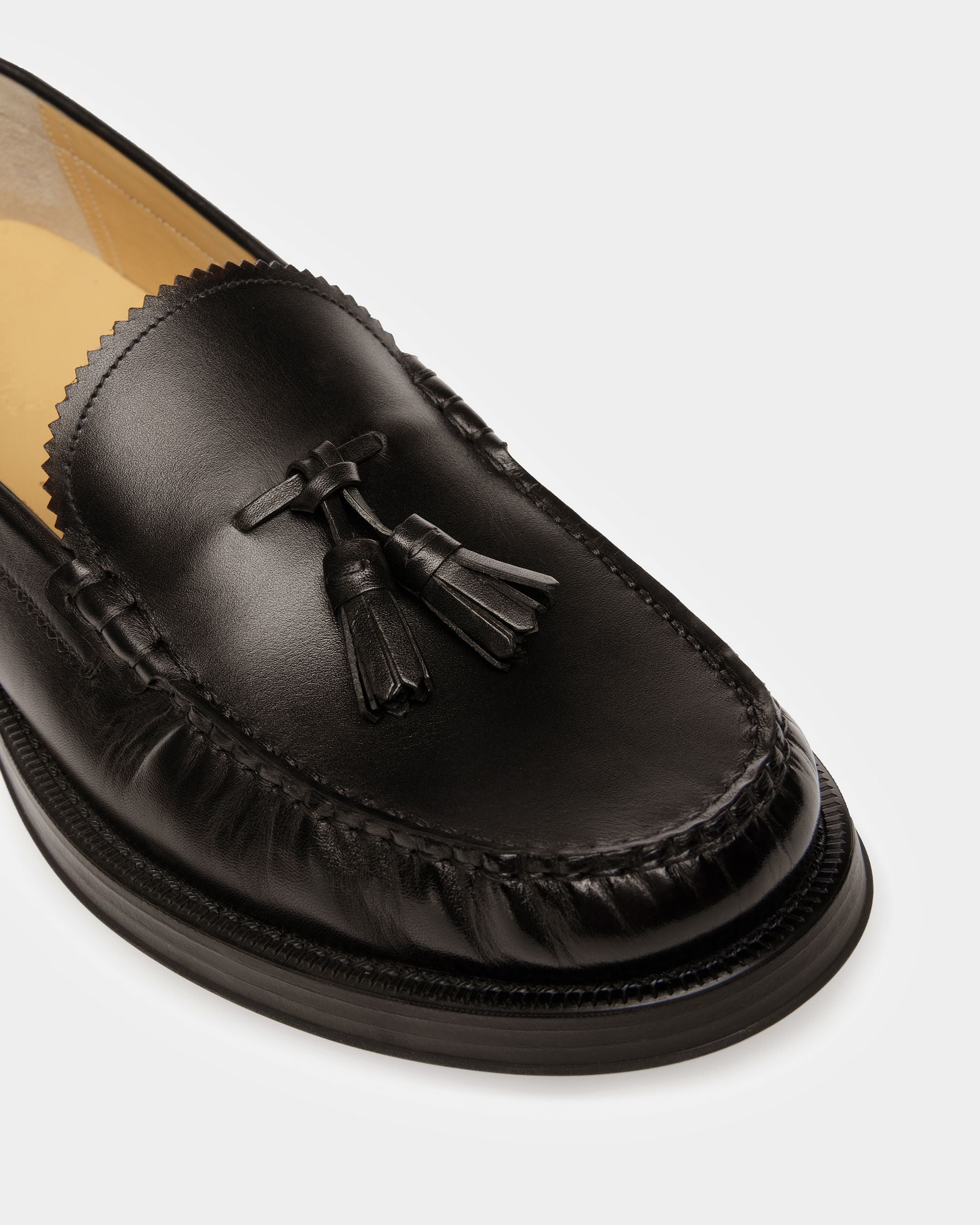 Resel ブラック レザー モカシン - 男性 - Bally - 04