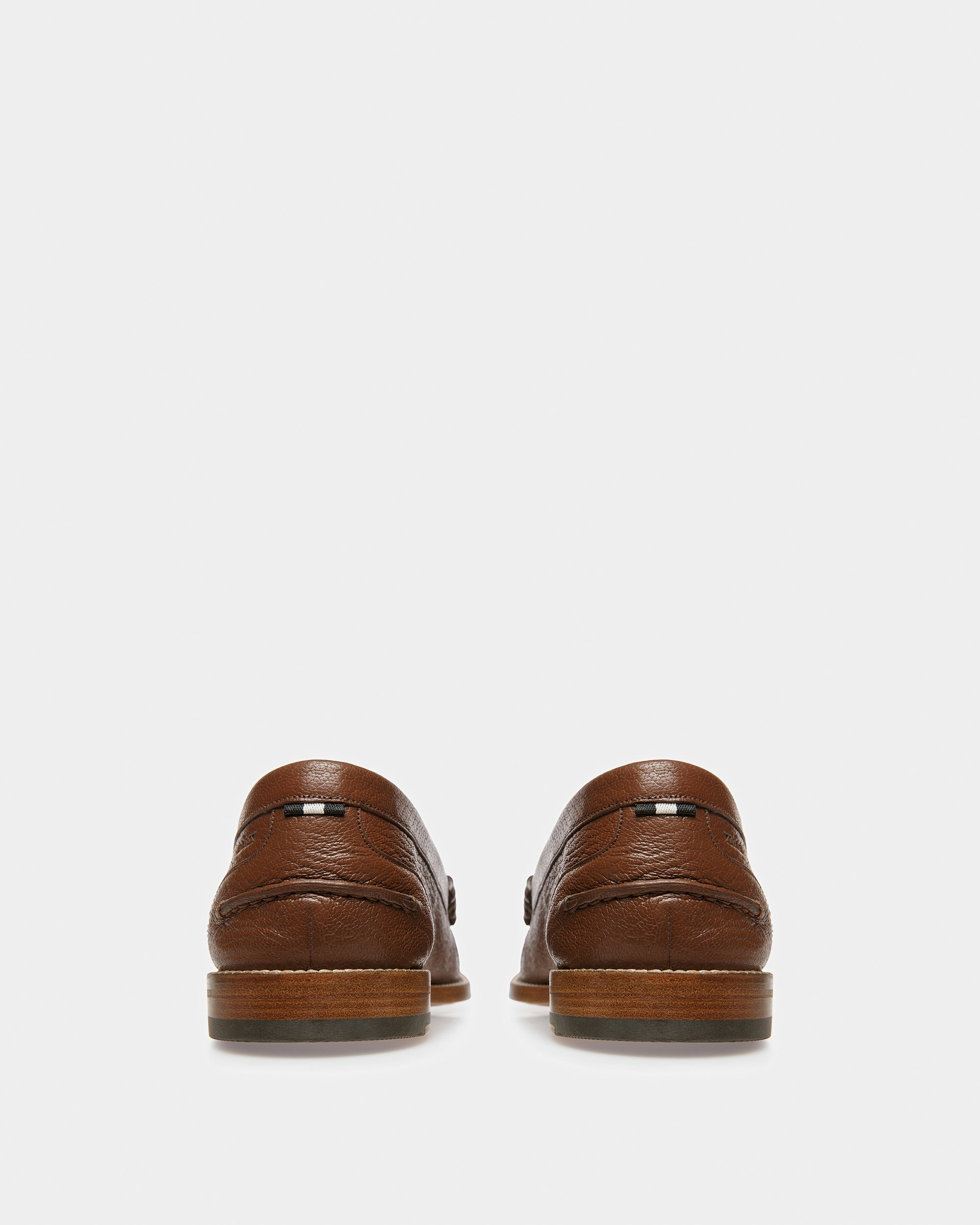 Ron ブラウン レザー モカシン - 男性 - Bally - 04