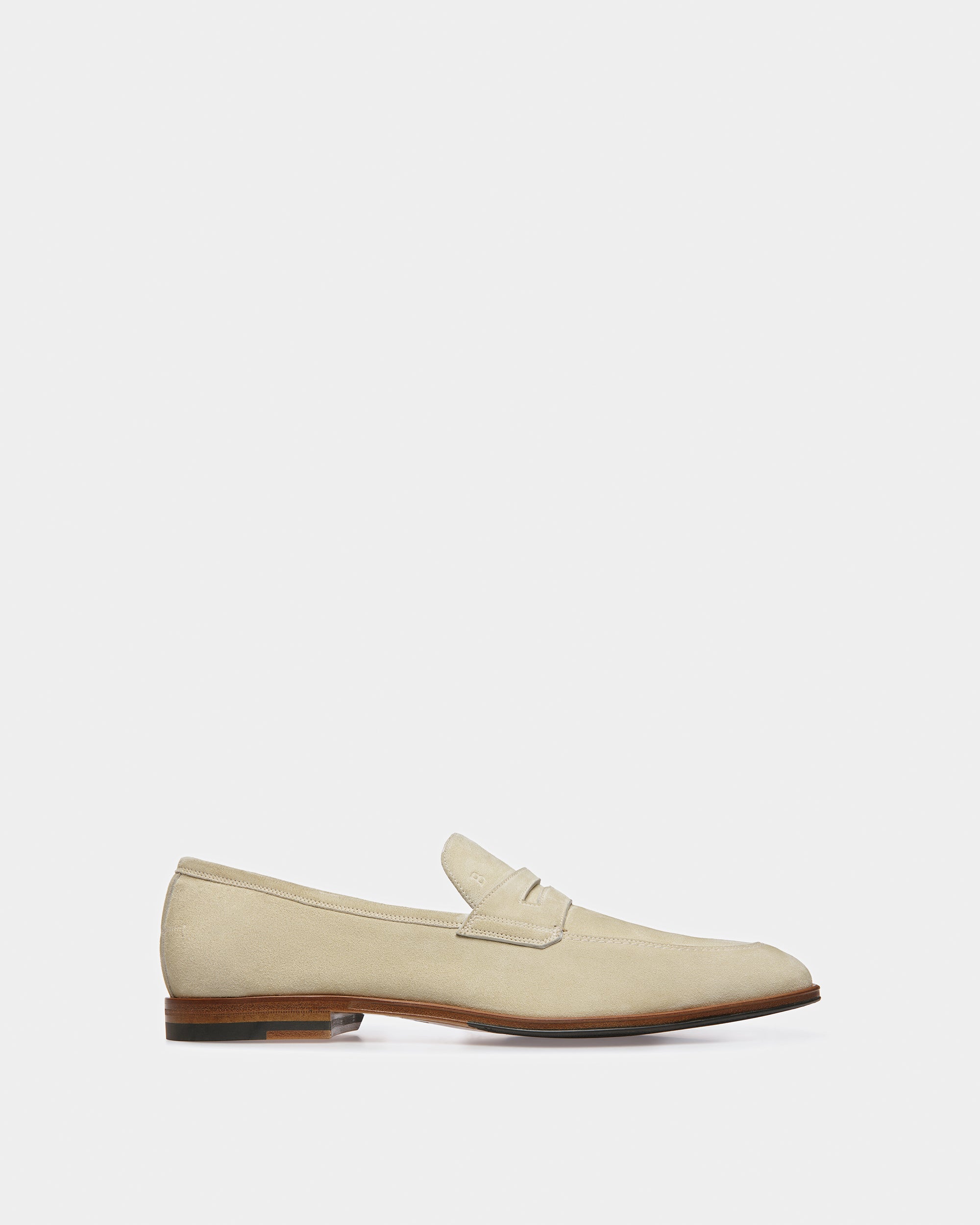 Webb フォッシルベージュ レザー ローファー - 男性 - Bally - 01