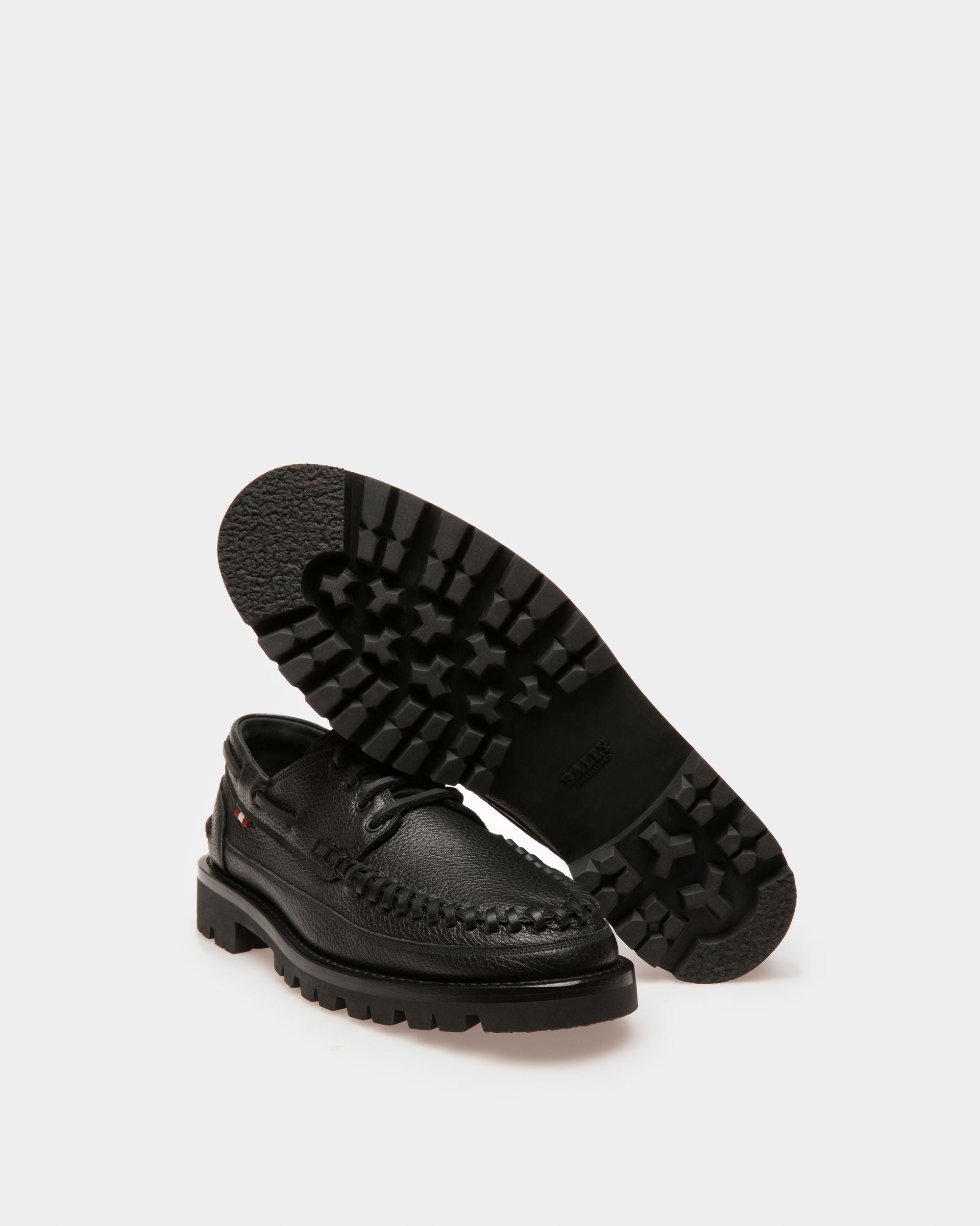 Trendal ブラック レザー モカシン - 男性 - Bally - 04