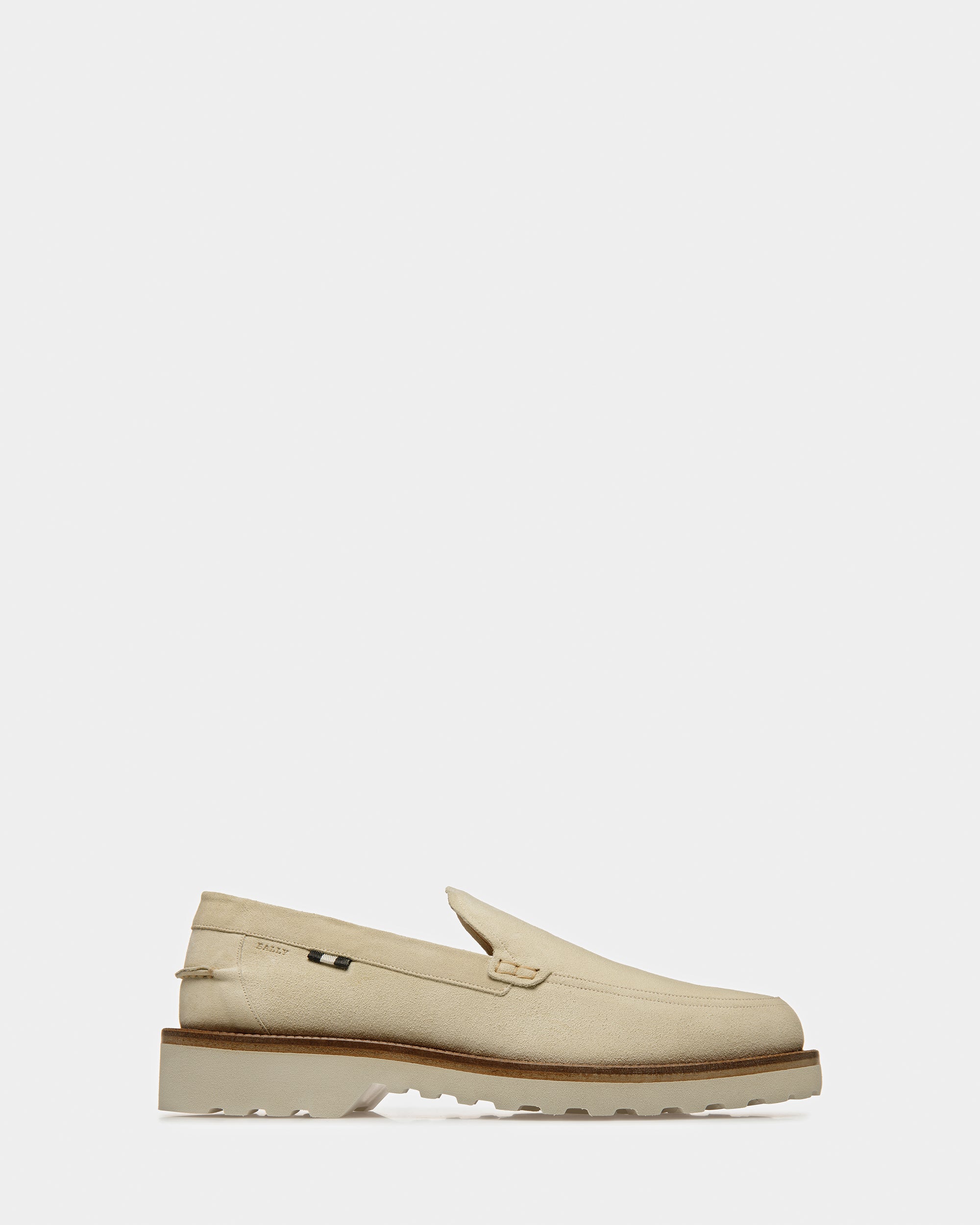 Novald フォッシルベージュ レザー ローファー - 男性 - Bally - 01