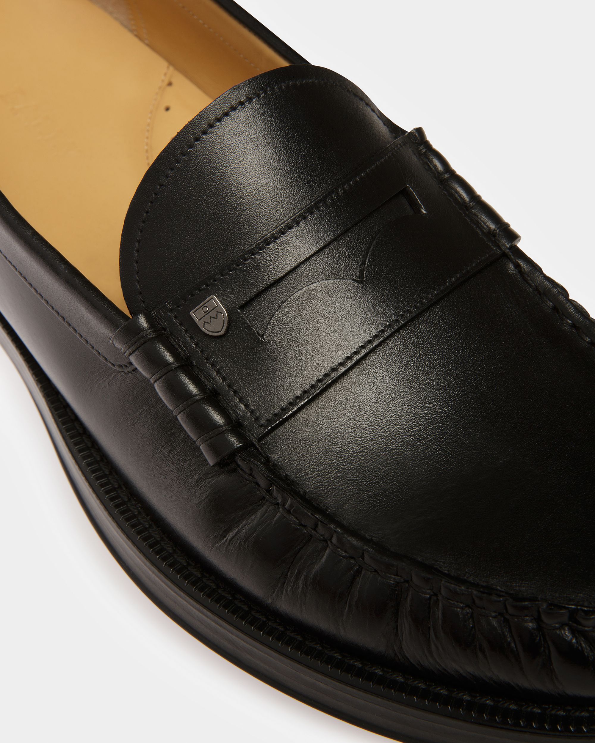 Roody ブラック レザー モカシン - 男性 - Bally - 06