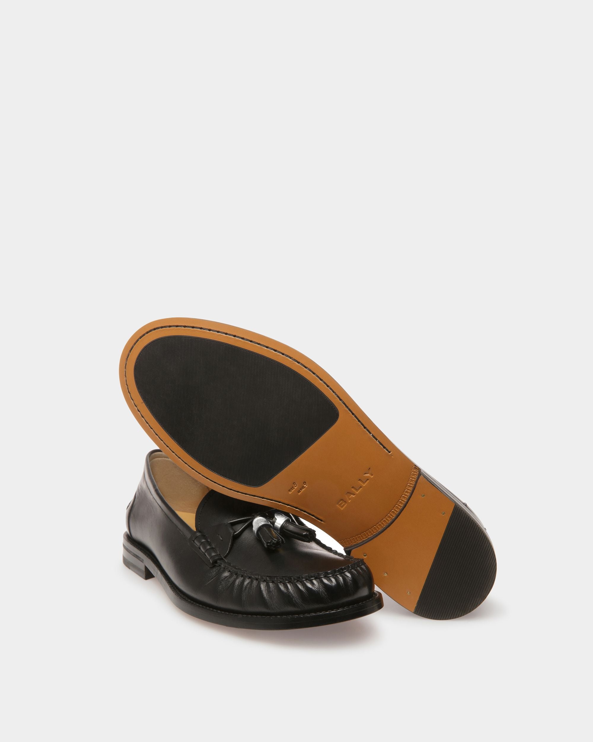 Rome モカシン ブラック レザー - 男性 - Bally - 05
