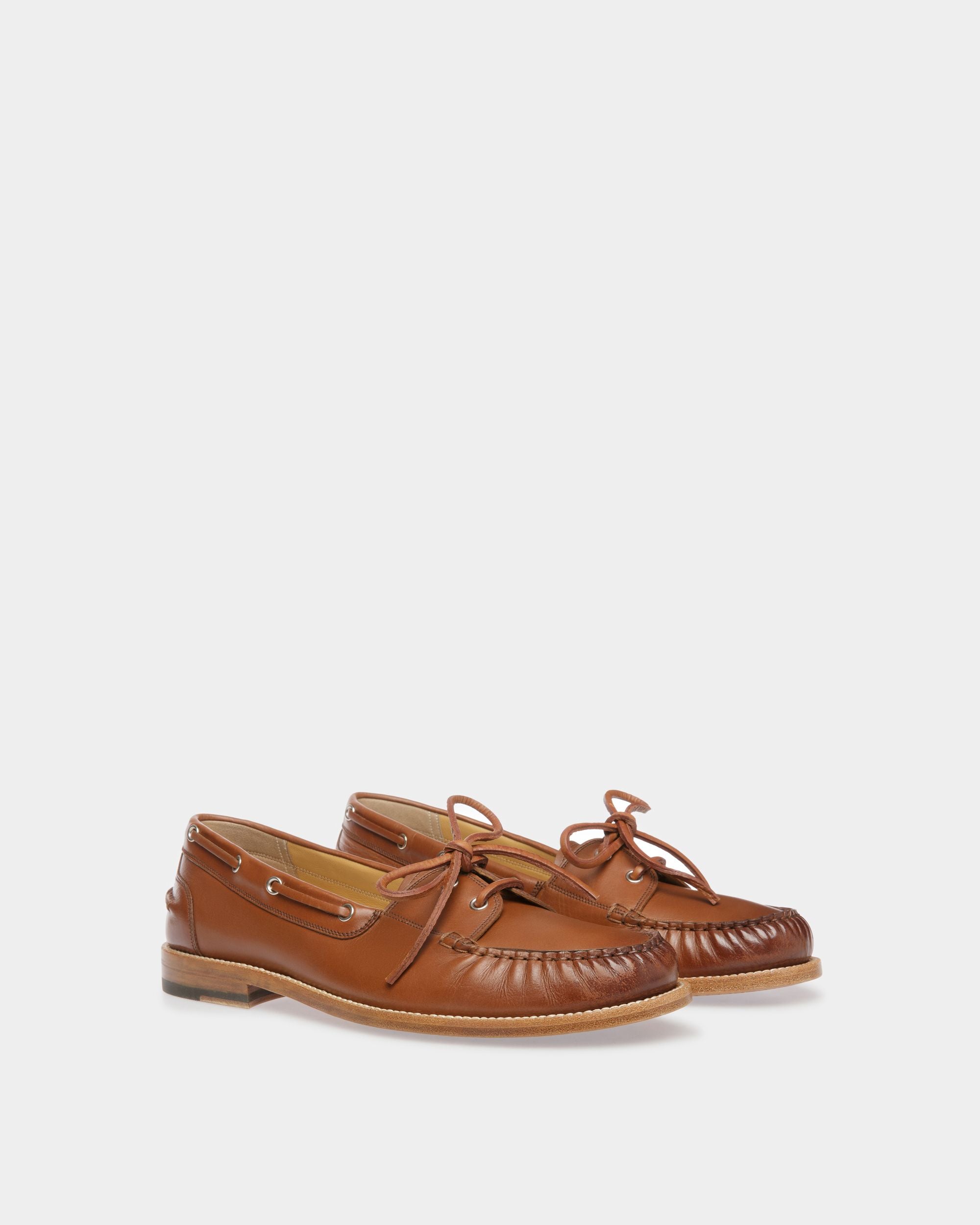 Rome モカシン ブラウン レザー - 男性 - Bally - 03