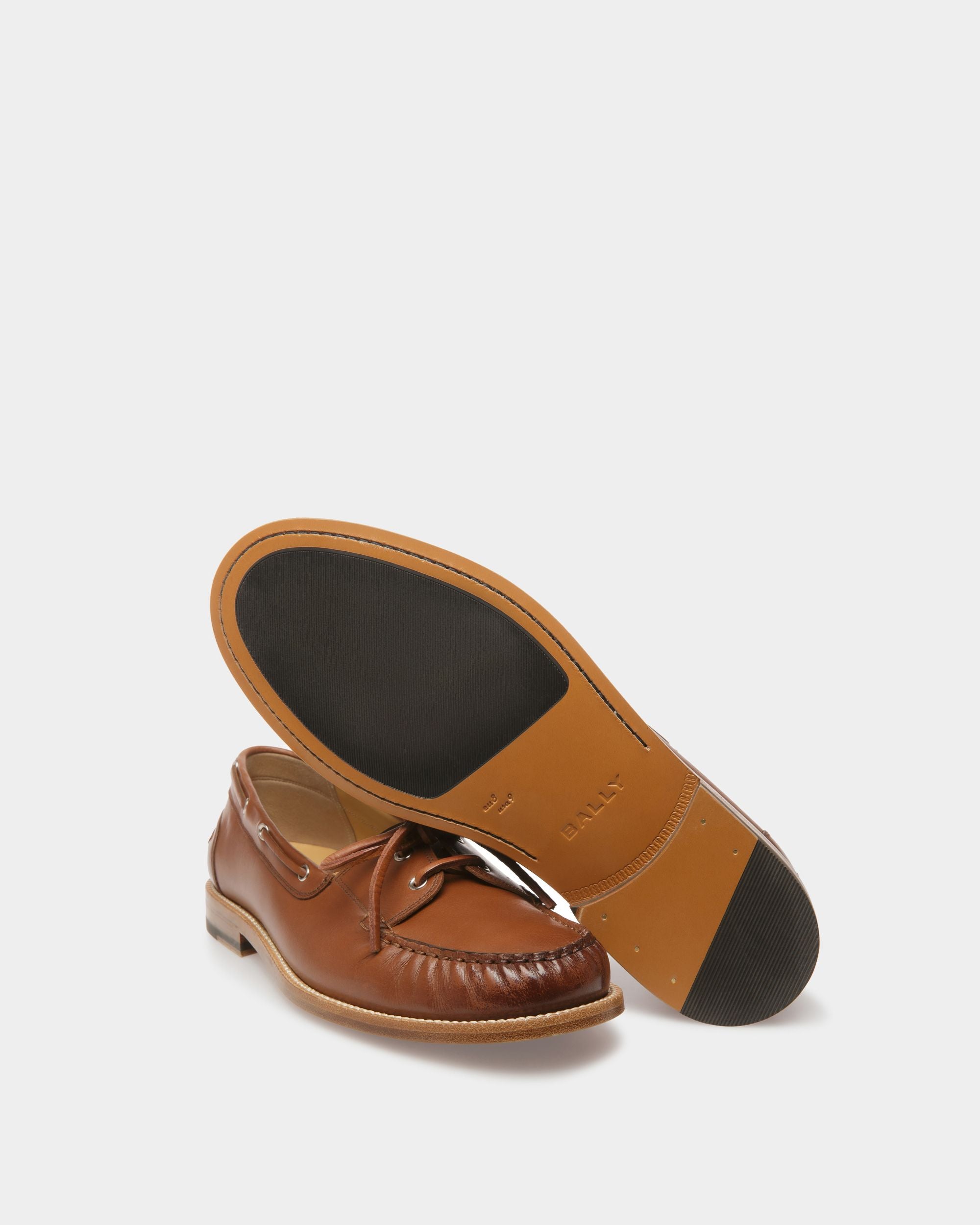 Rome モカシン ブラウン レザー - 男性 - Bally - 05