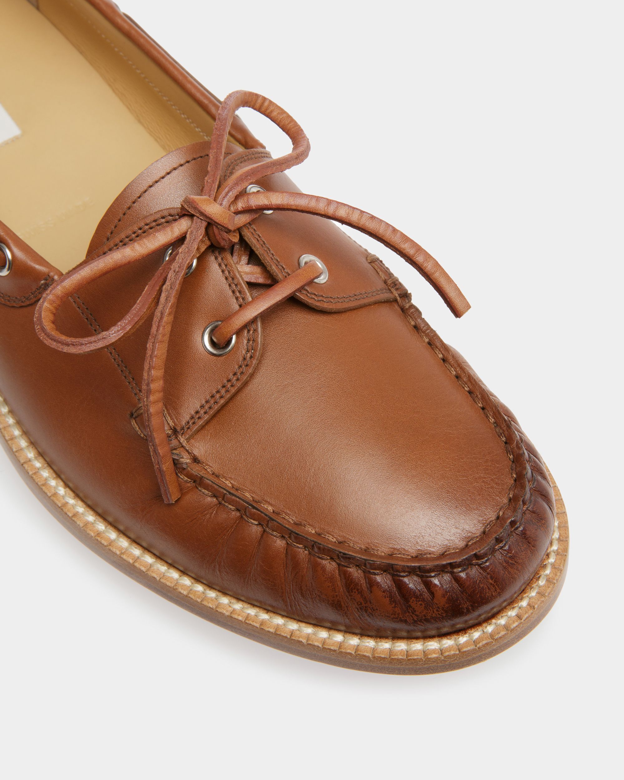 Rome モカシン ブラウン レザー - 男性 - Bally - 06