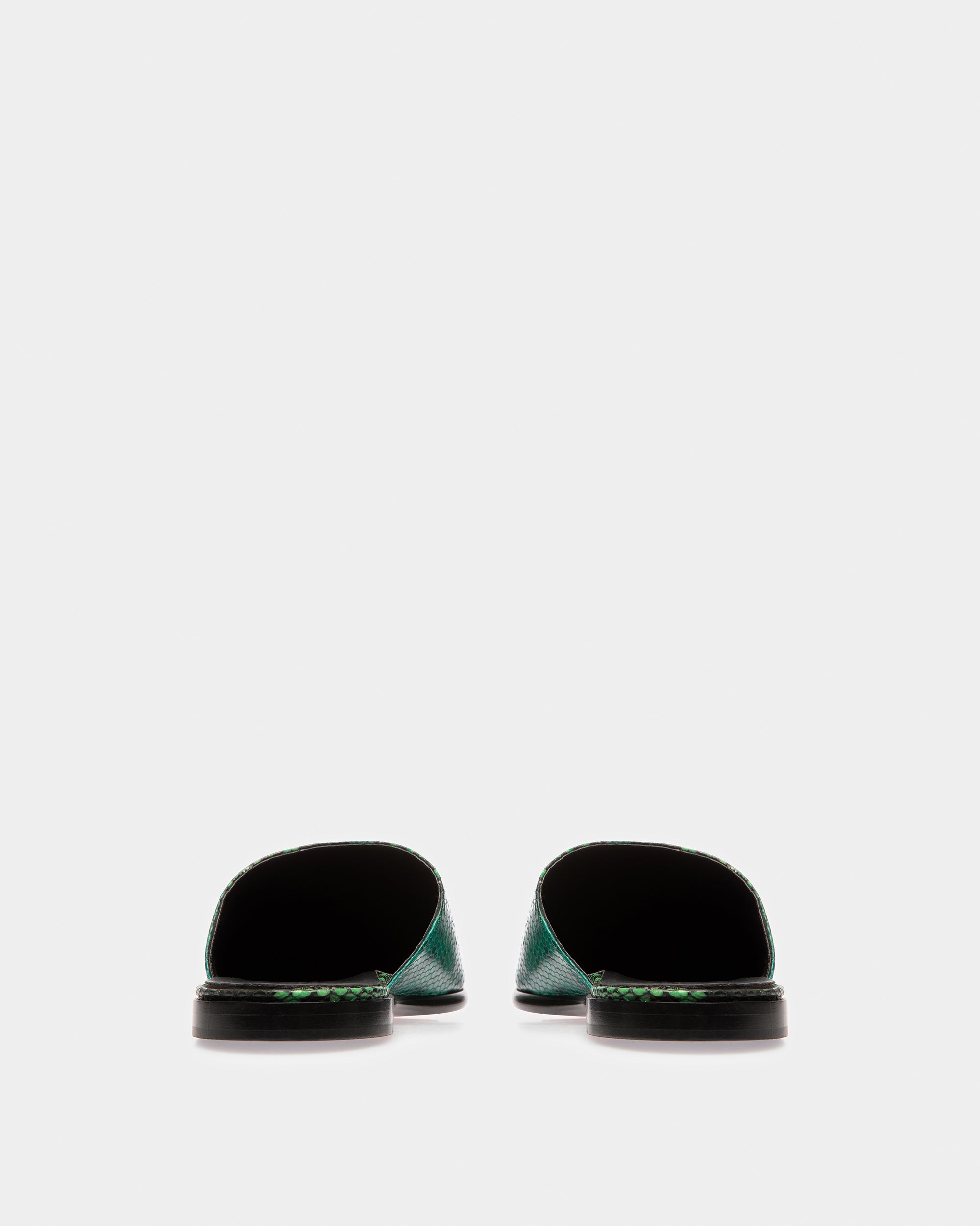 Gaiman バックレスシューズ パイソンプリント - 男性 - Bally - 04