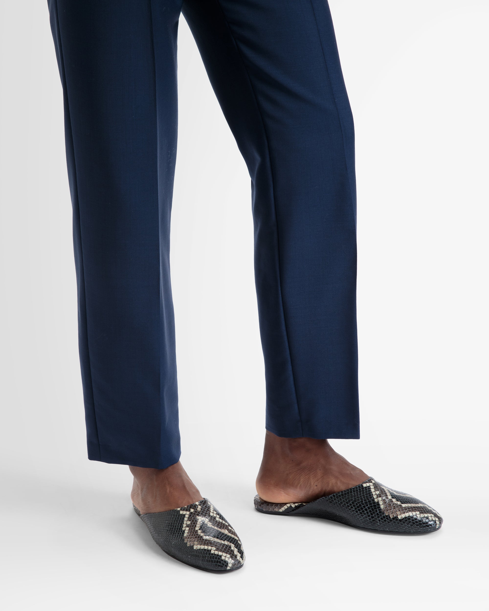 San Fernando バックレスシューズ パイソンプリント - 男性 - Bally - 02