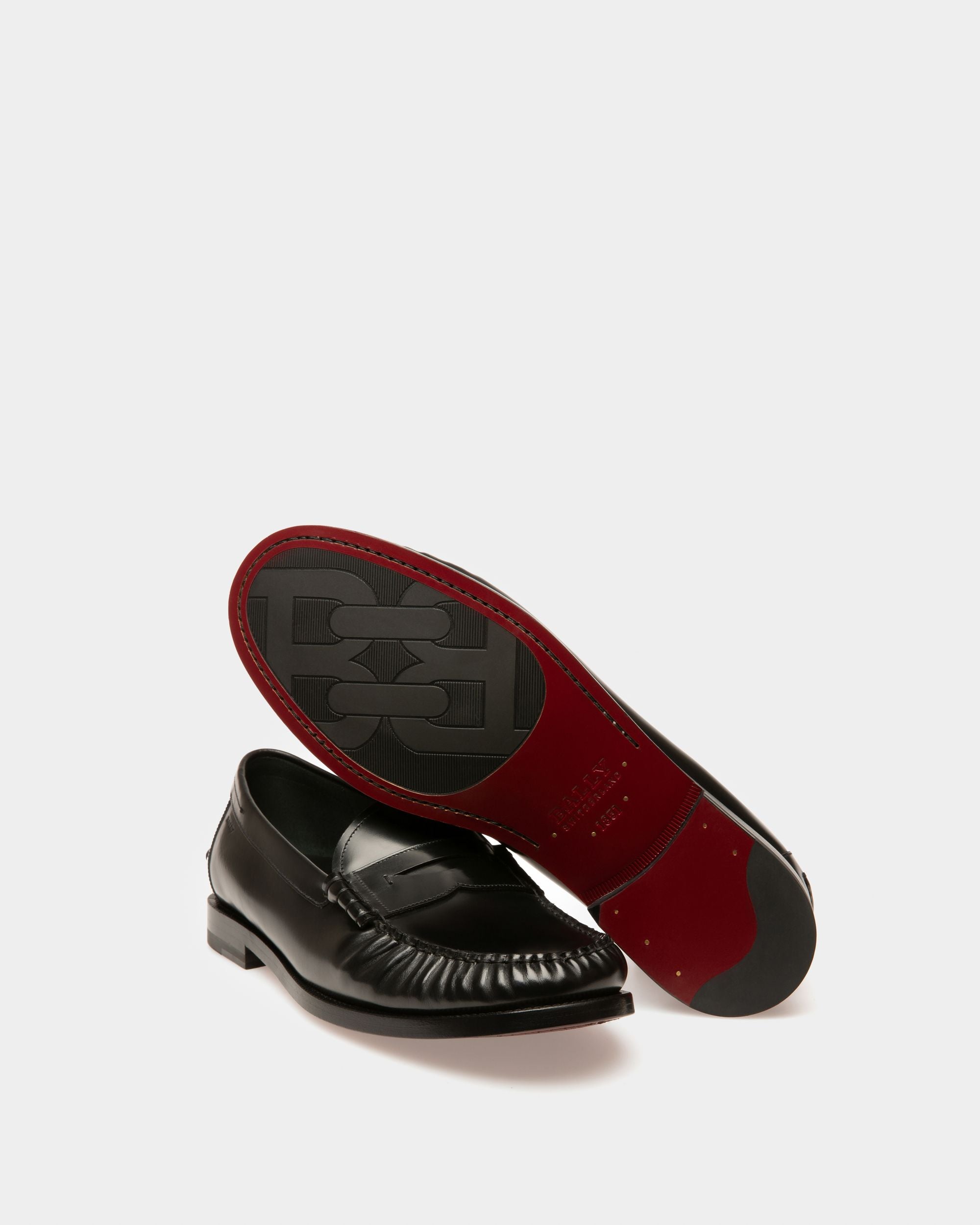 Coelo ブラック レザー モカシン - 男性 - Bally - 04