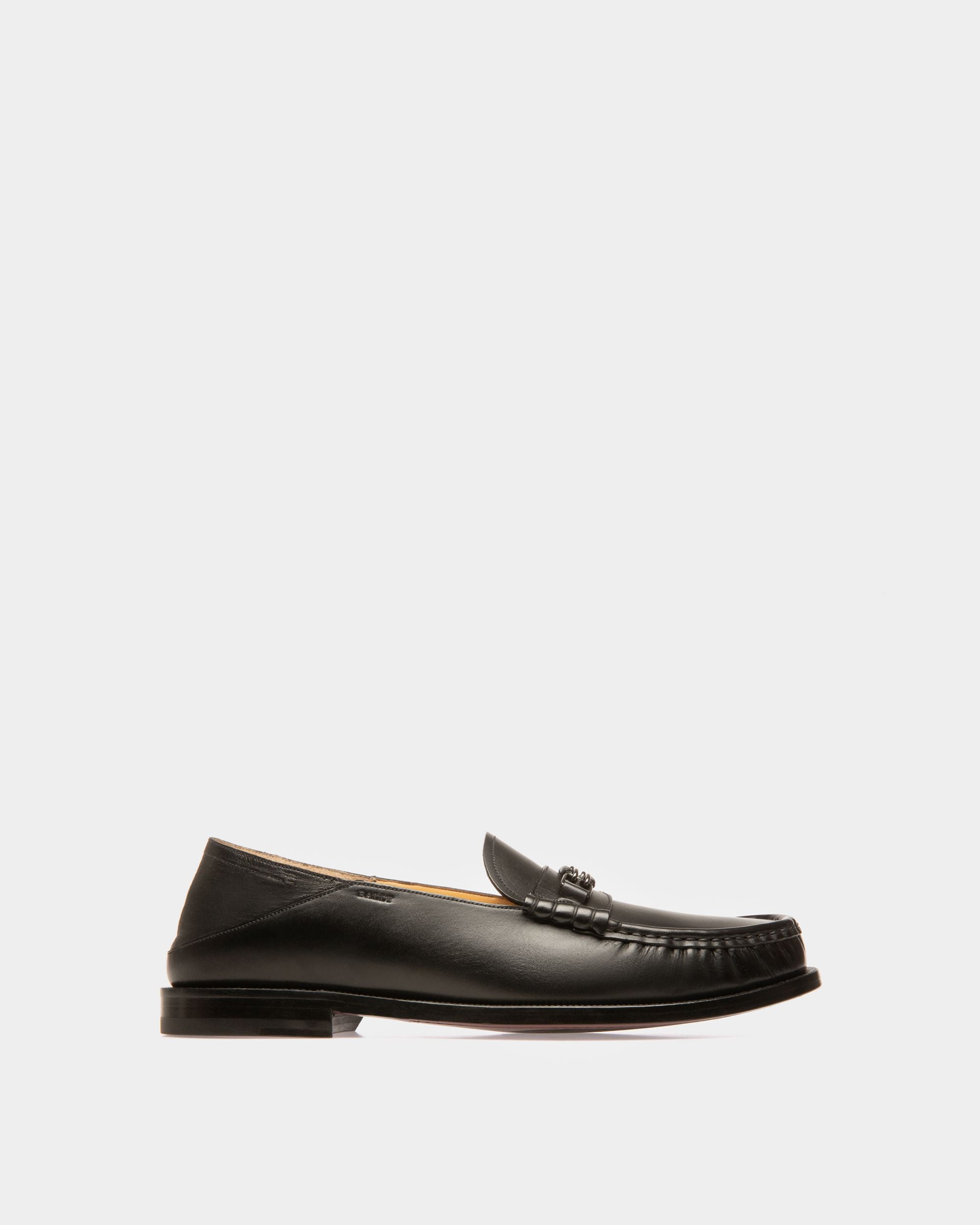 Coriano ブラック レザー モカシン - 男性 - Bally - 01