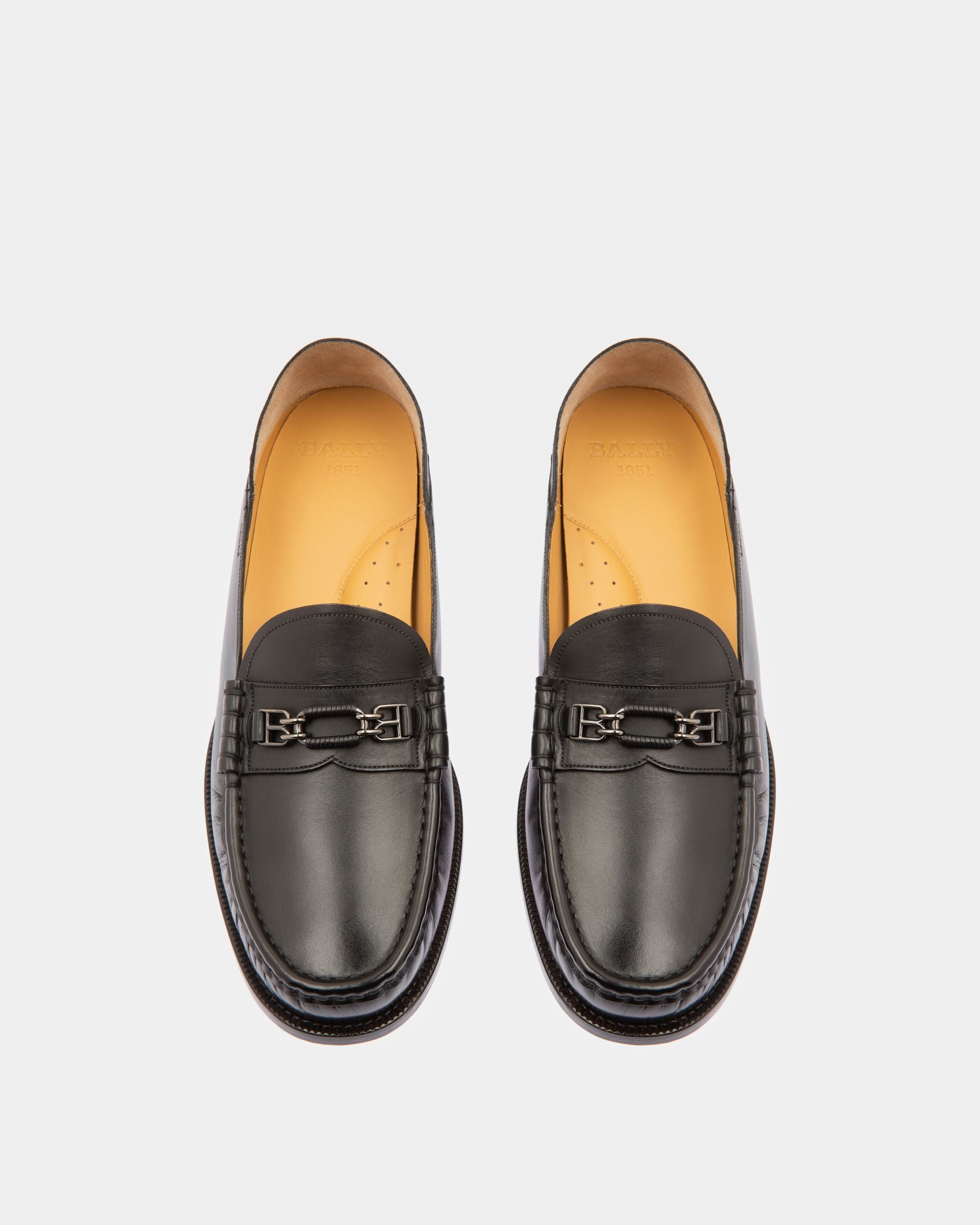 Coriano ブラック レザー モカシン - 男性 - Bally - 02