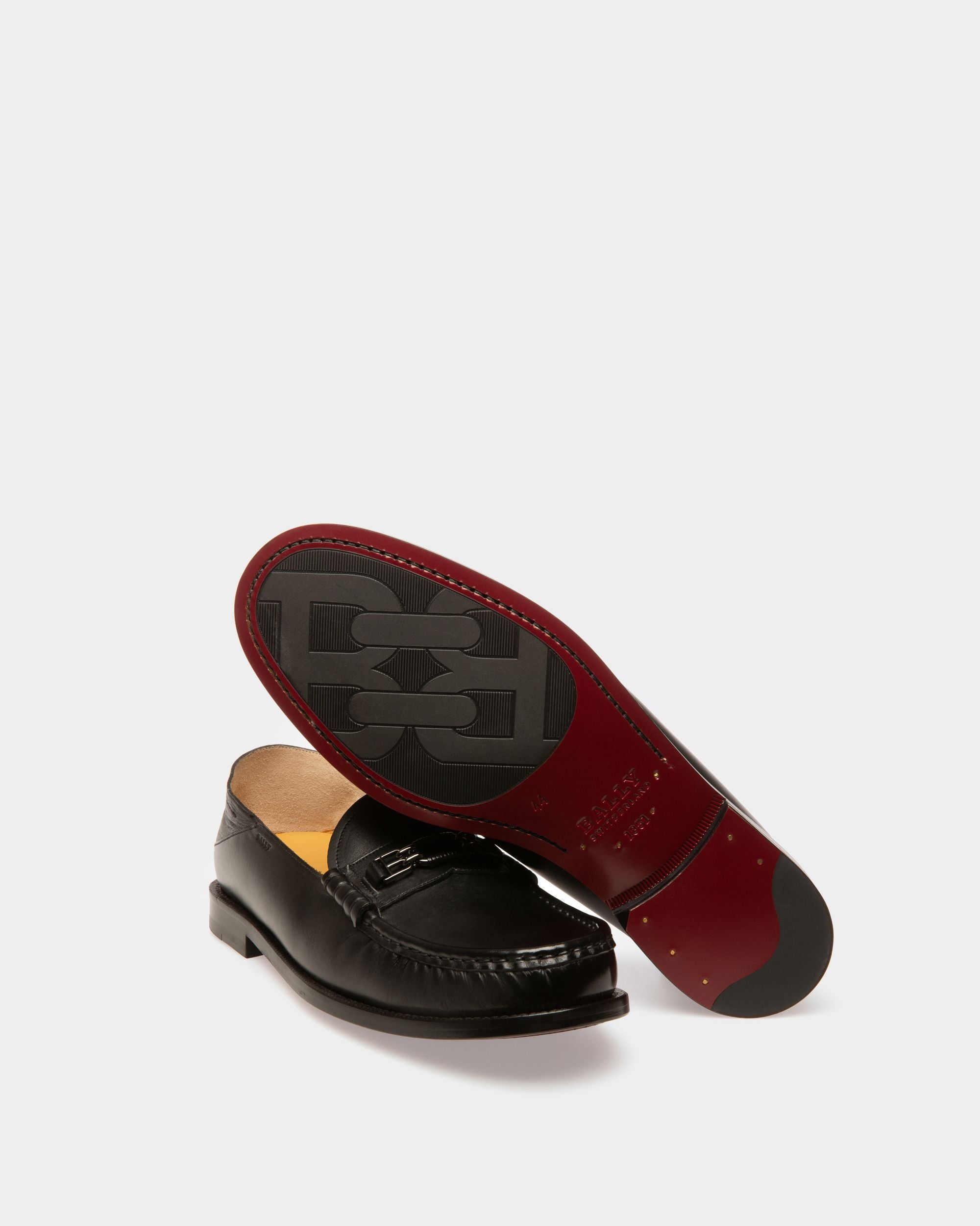 Coriano ブラック レザー モカシン - 男性 - Bally - 04