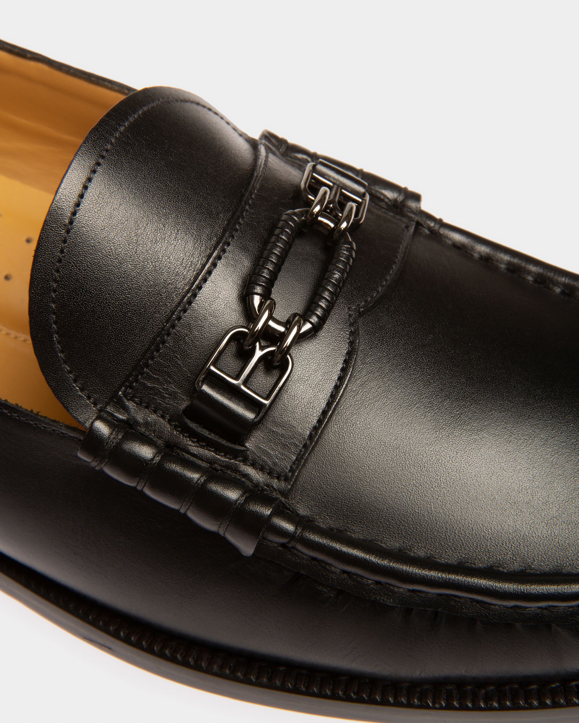 Coriano ブラック レザー モカシン - 男性 - Bally - 05