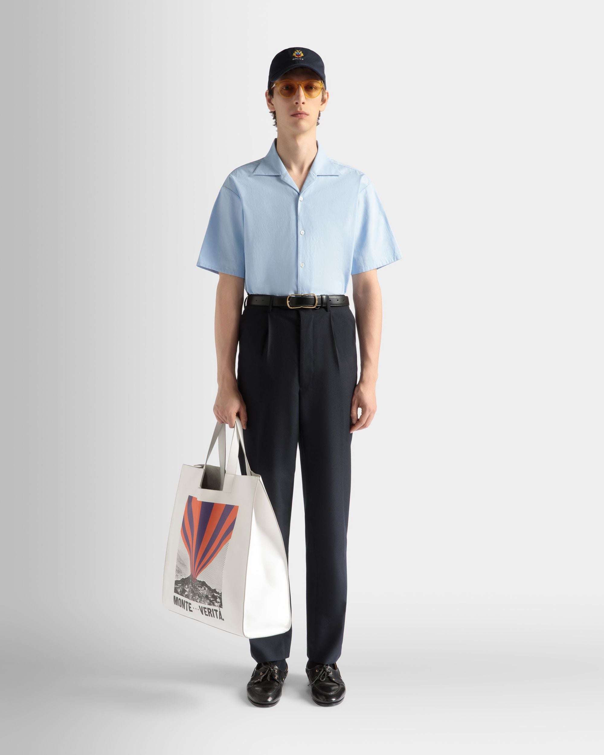 シャツ Light Blue コットン - 男性 - Bally - 02