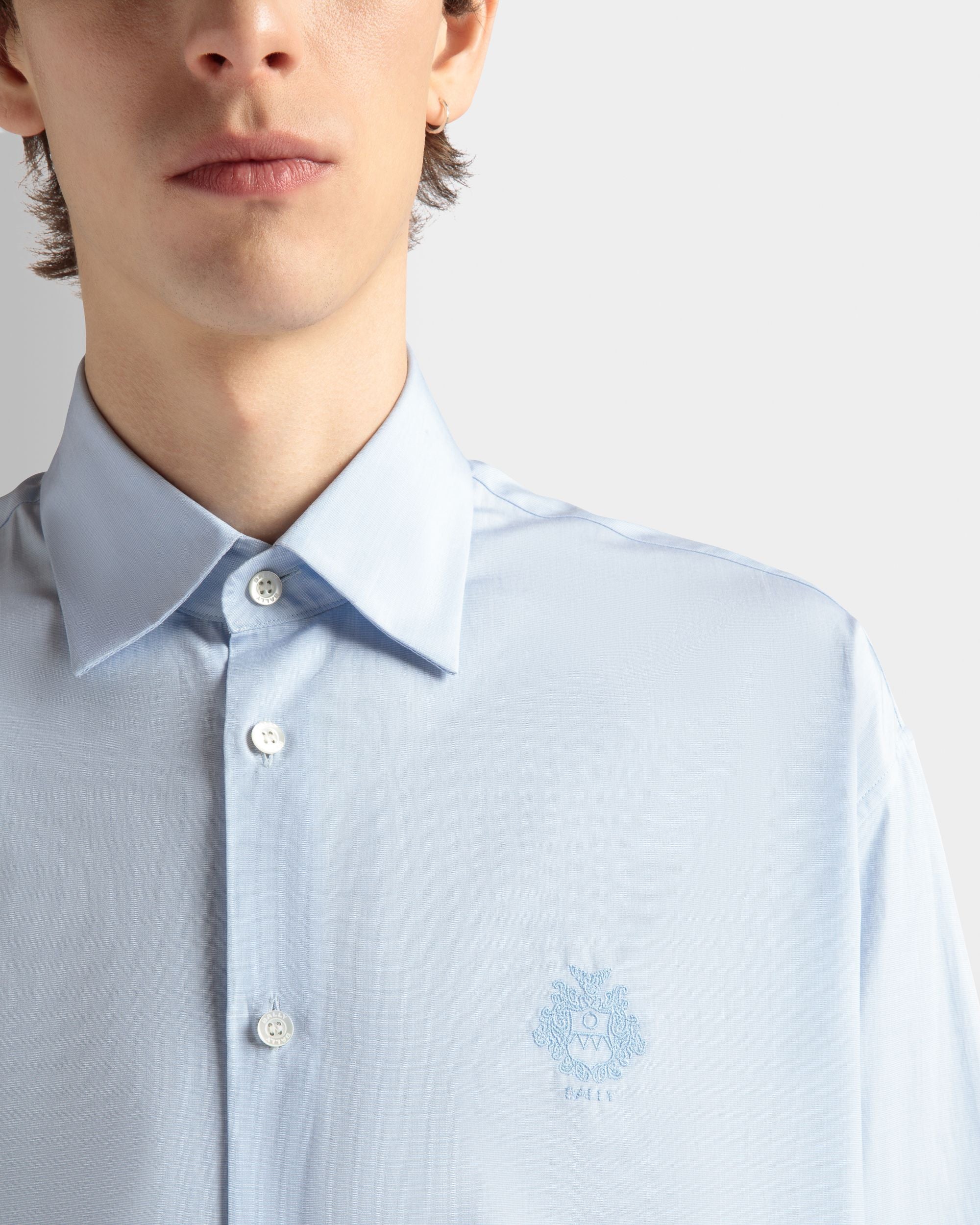 シャツ Light Blue コットン - 男性 - Bally - 04