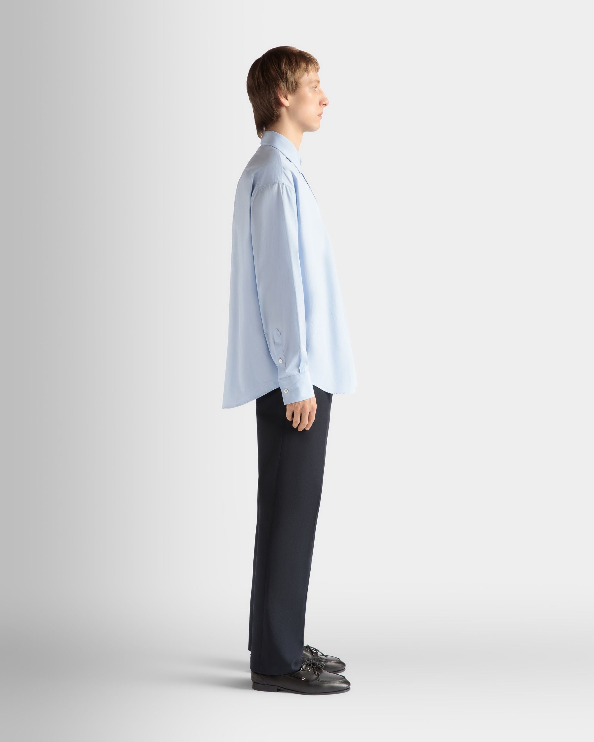 シャツ Light Blue コットン - 男性 - Bally - 05