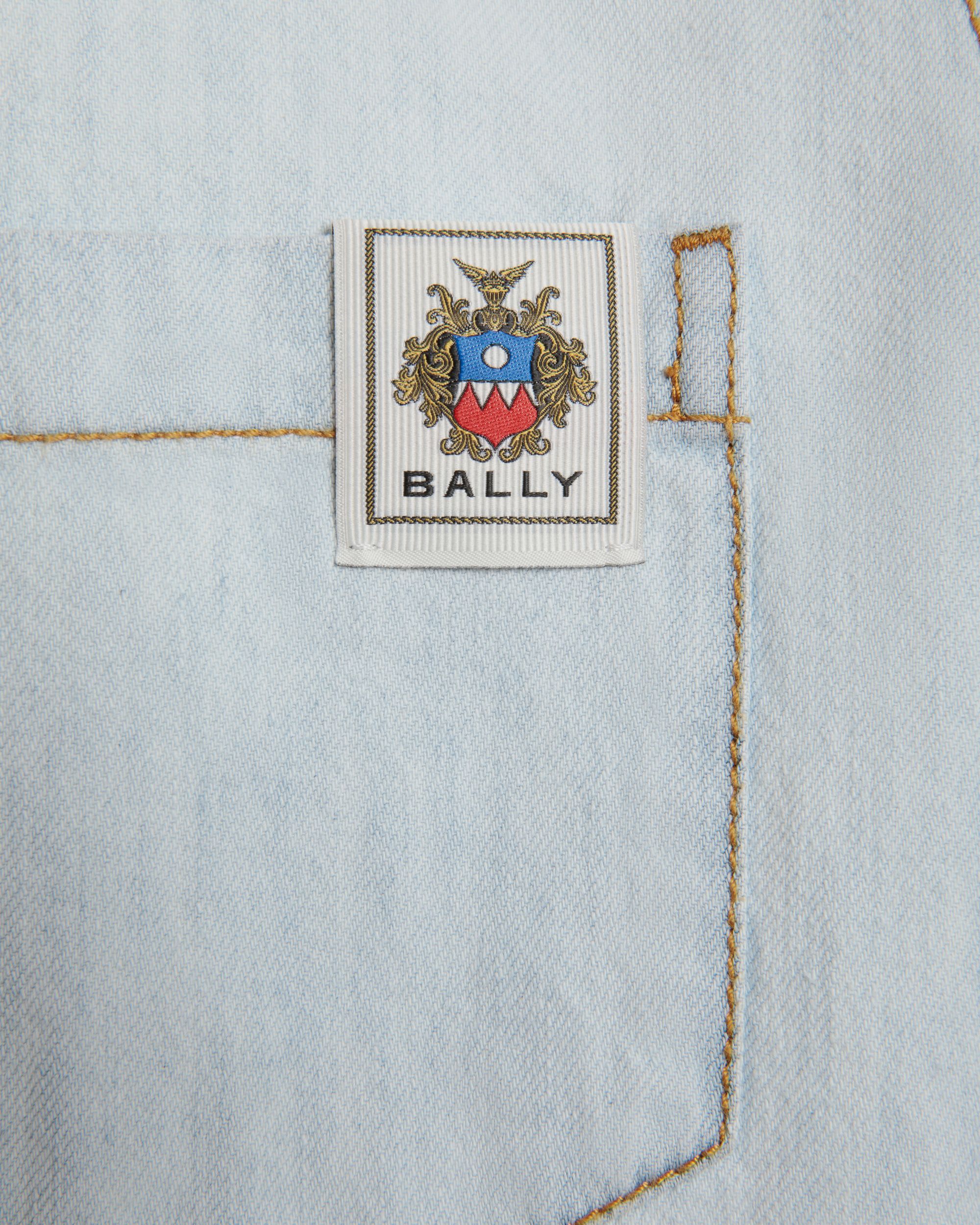 ロングスリーブ シャツ ライトブルー コットン - 男性 - Bally - 04