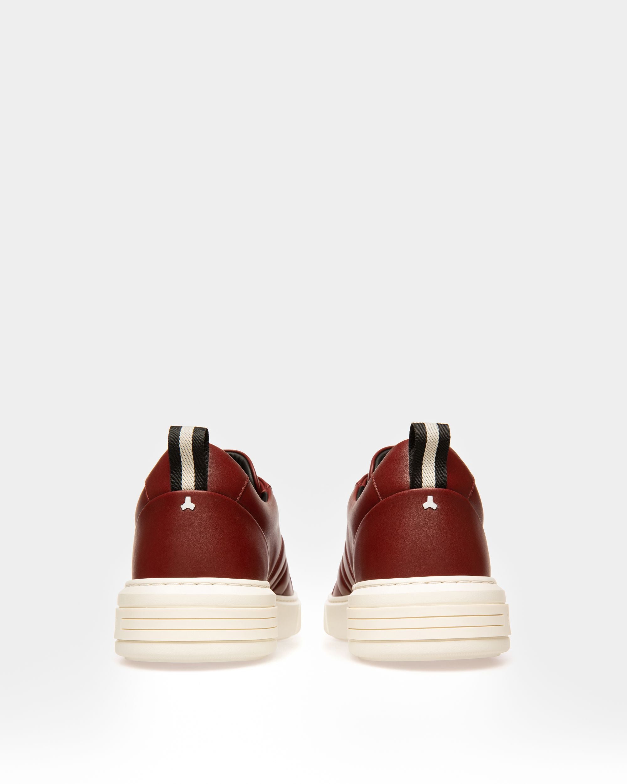 Maxim ヘリテージレッド レザー スニーカー - 男性 - Bally - 03