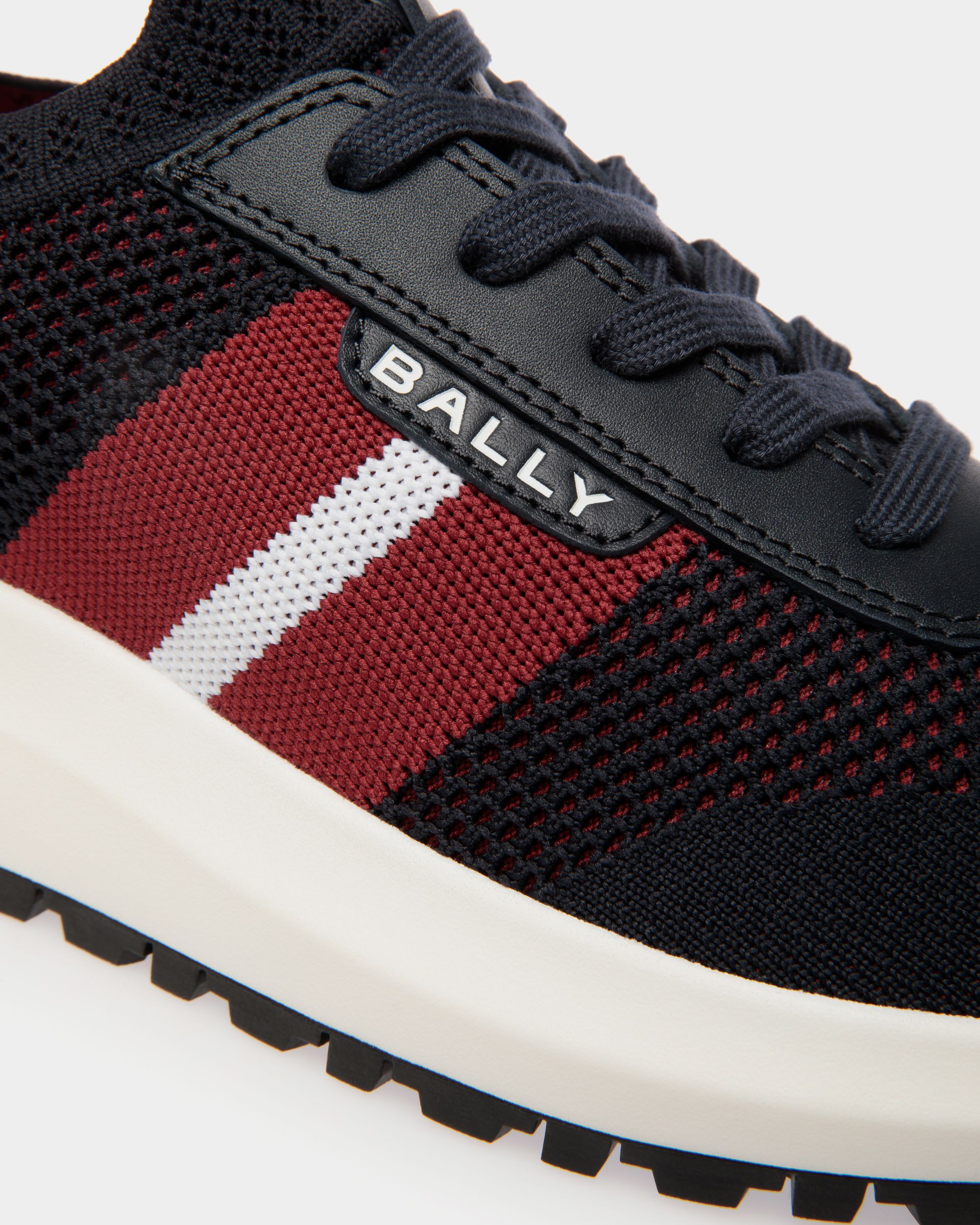 Outline スニーカー ネイビーブルー ニット - 男性 - Bally - 06