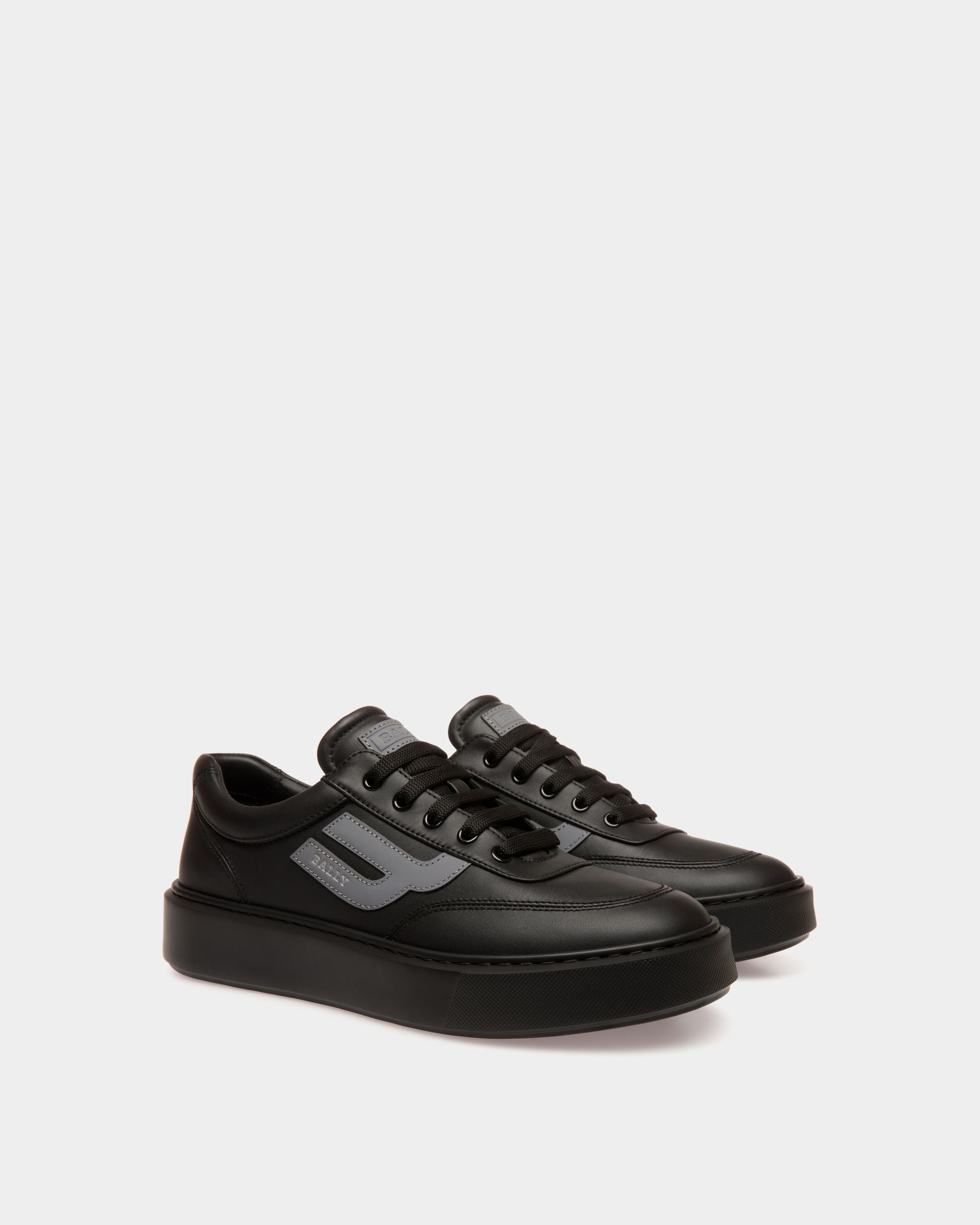 Sneaker In Multicolor  Leather - 男性 - Bally - 02