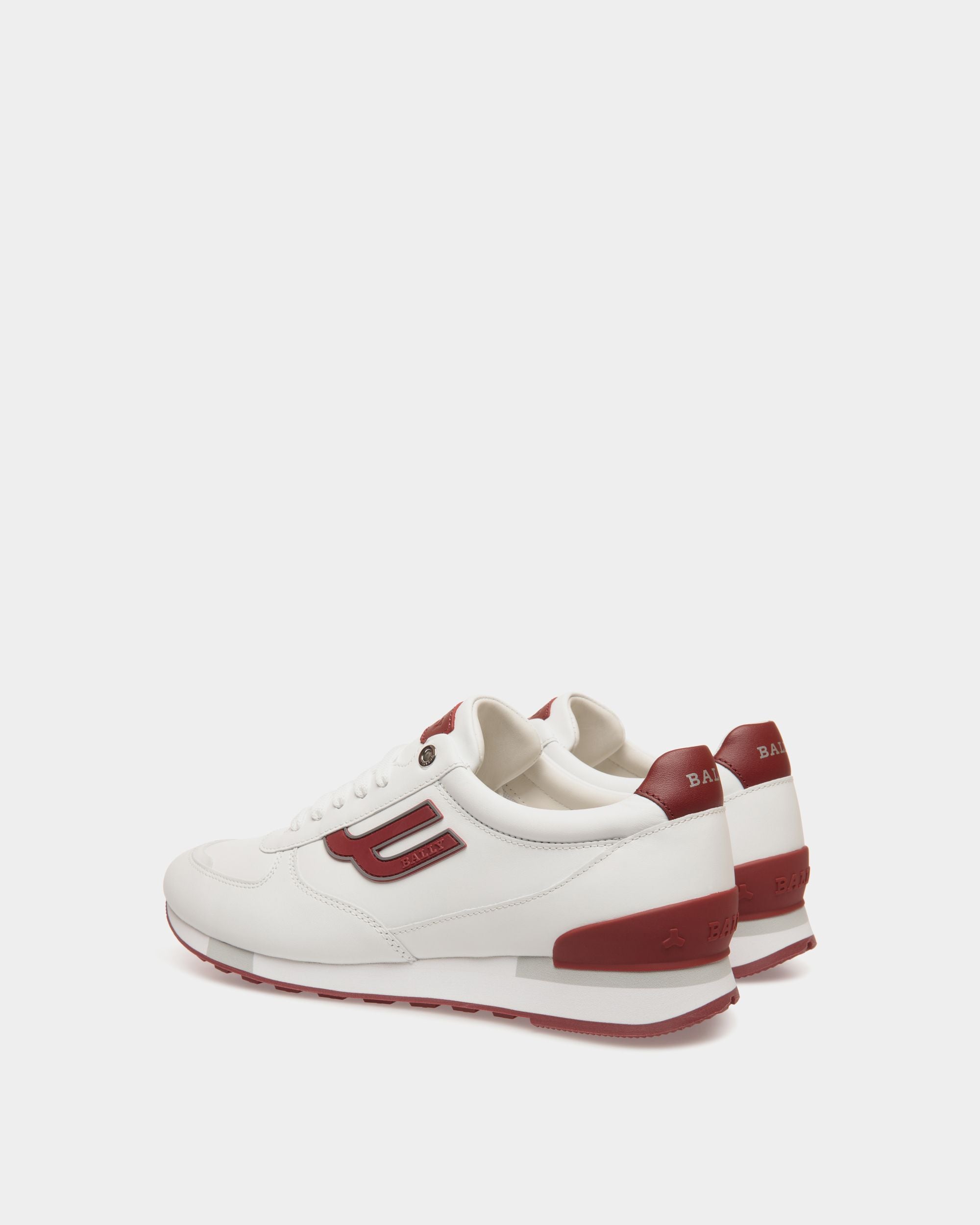 Sneaker In Multicolor  Leather - 男性 - Bally - 03