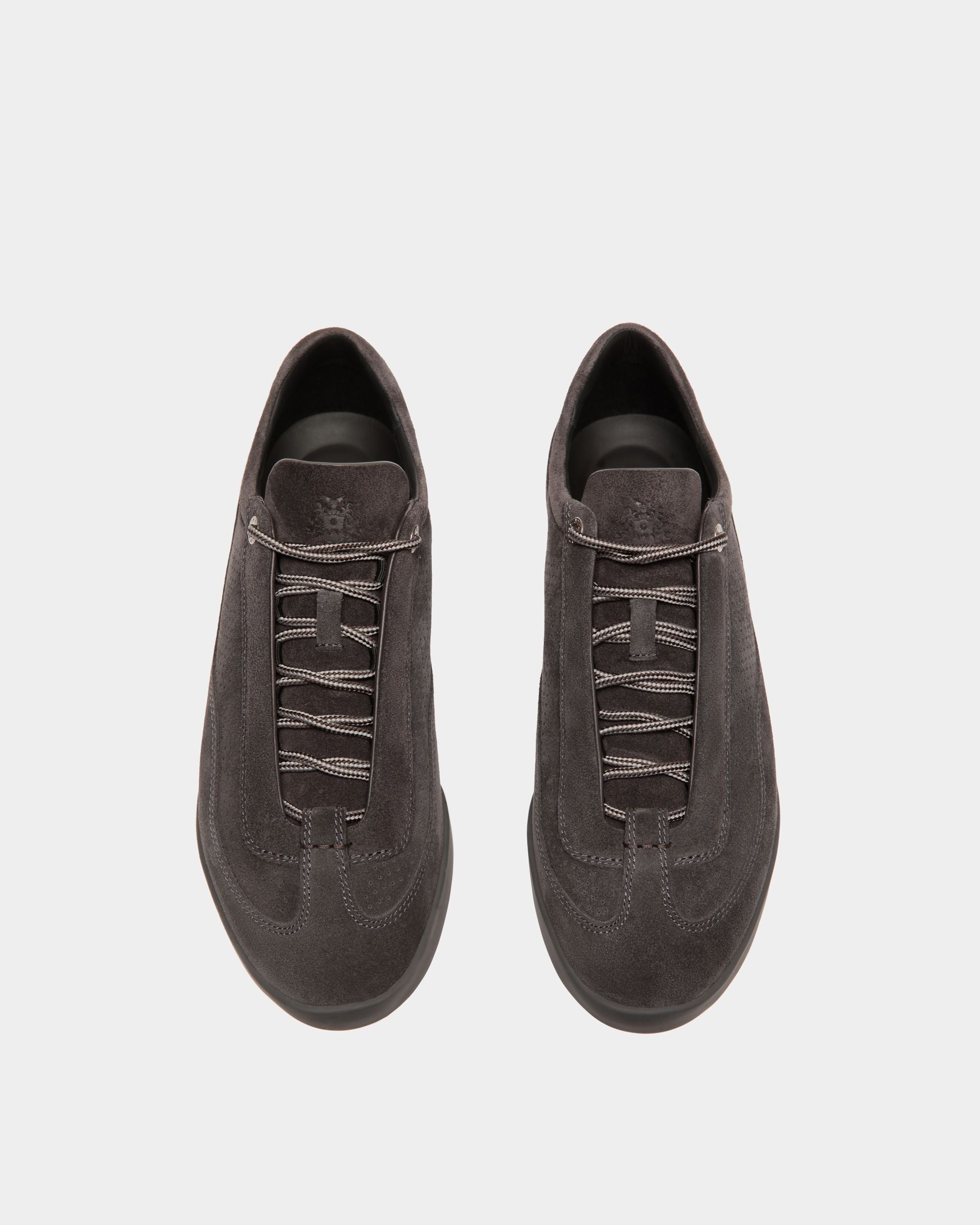 Manto Runner スニーカー ダークグレー スエード - 男性 - Bally - 04