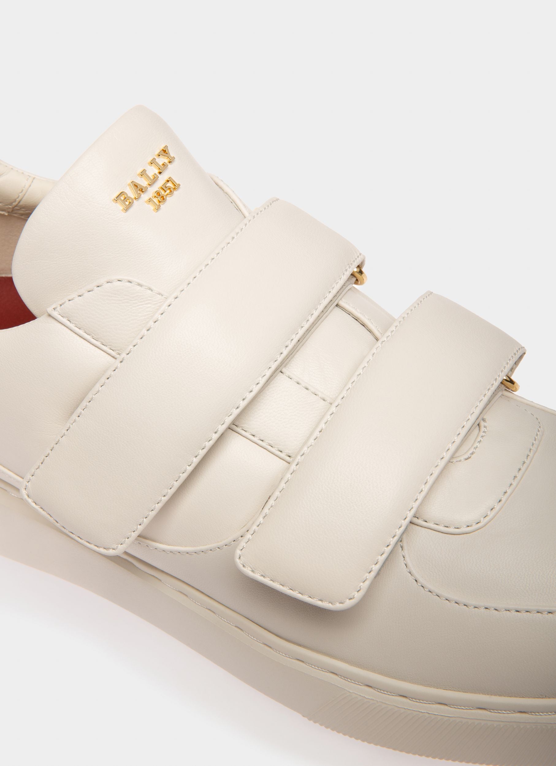 Maylor ホワイト レザー スニーカー - 男性 - Bally - 06