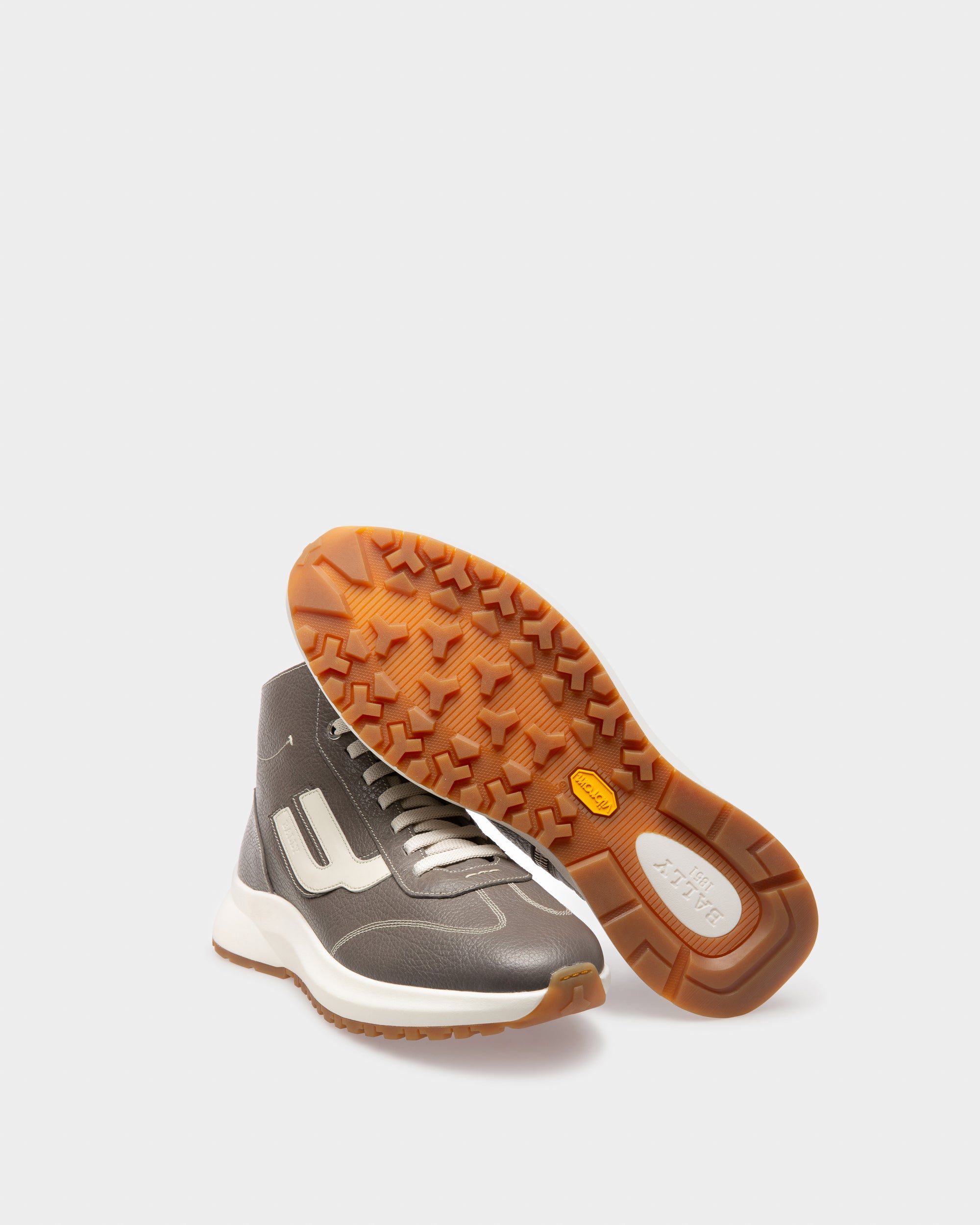 Darrel ダークミネラル レザー スニーカー - 男性 - Bally - 05
