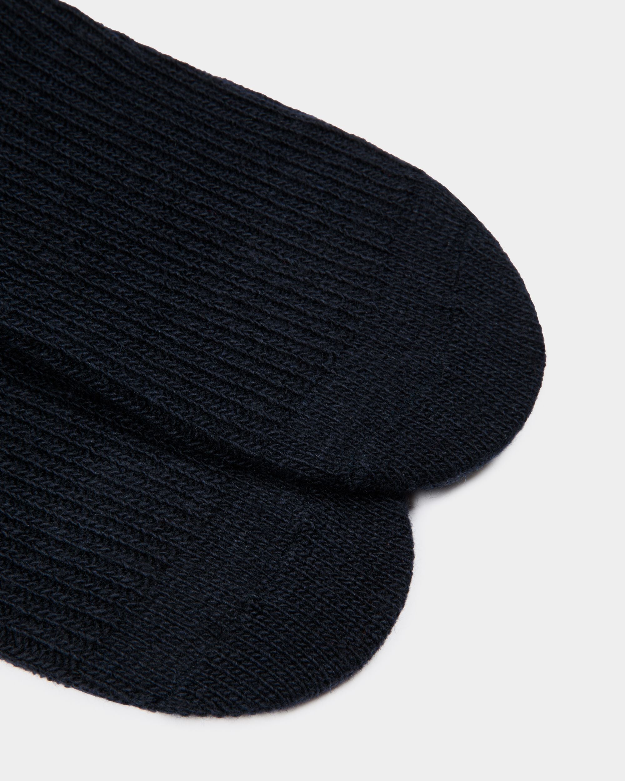 Adrien Brodyトラベルコレクション ソックス Navy Blue ウールブレンド - 男性 - Bally - 02
