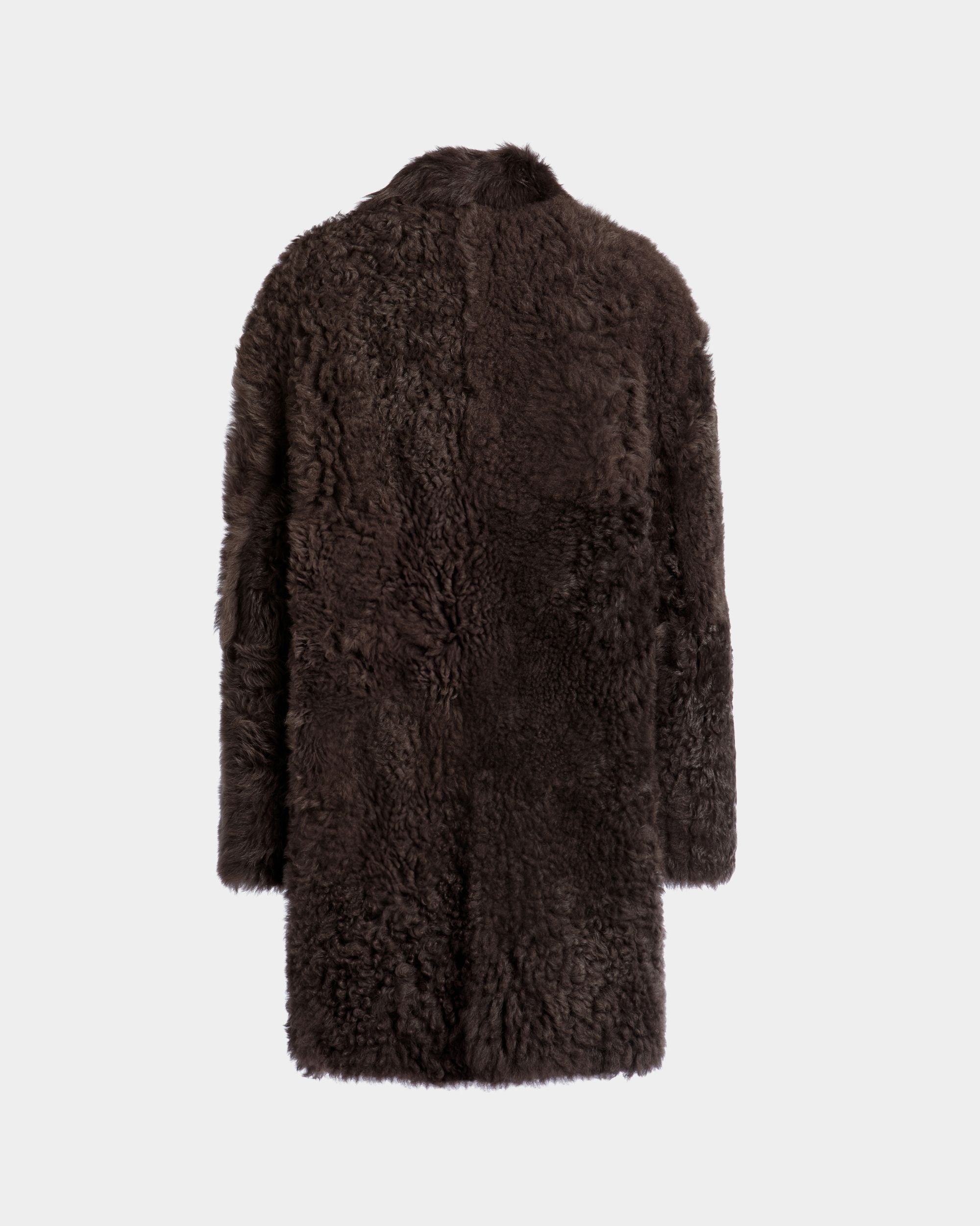 Winter Capsule コート エバノブラウン シアリング - 男性 - Bally - 03