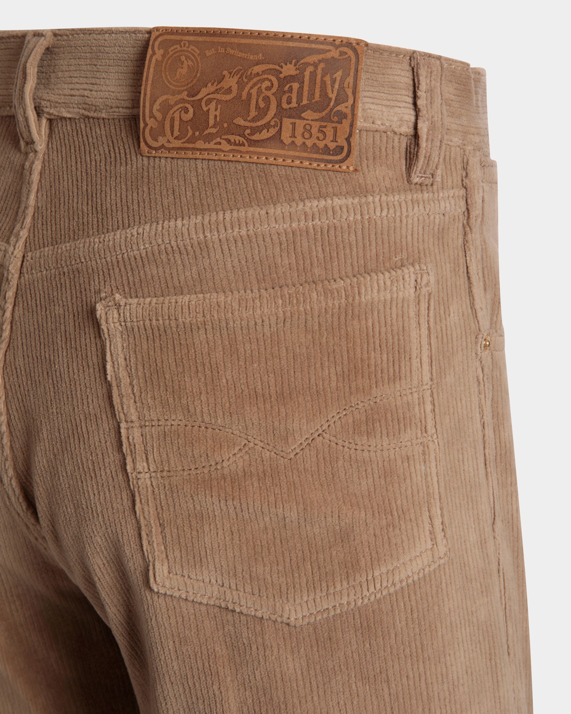 パンツ キャメル コーデュロイ - 男性 - Bally - 02