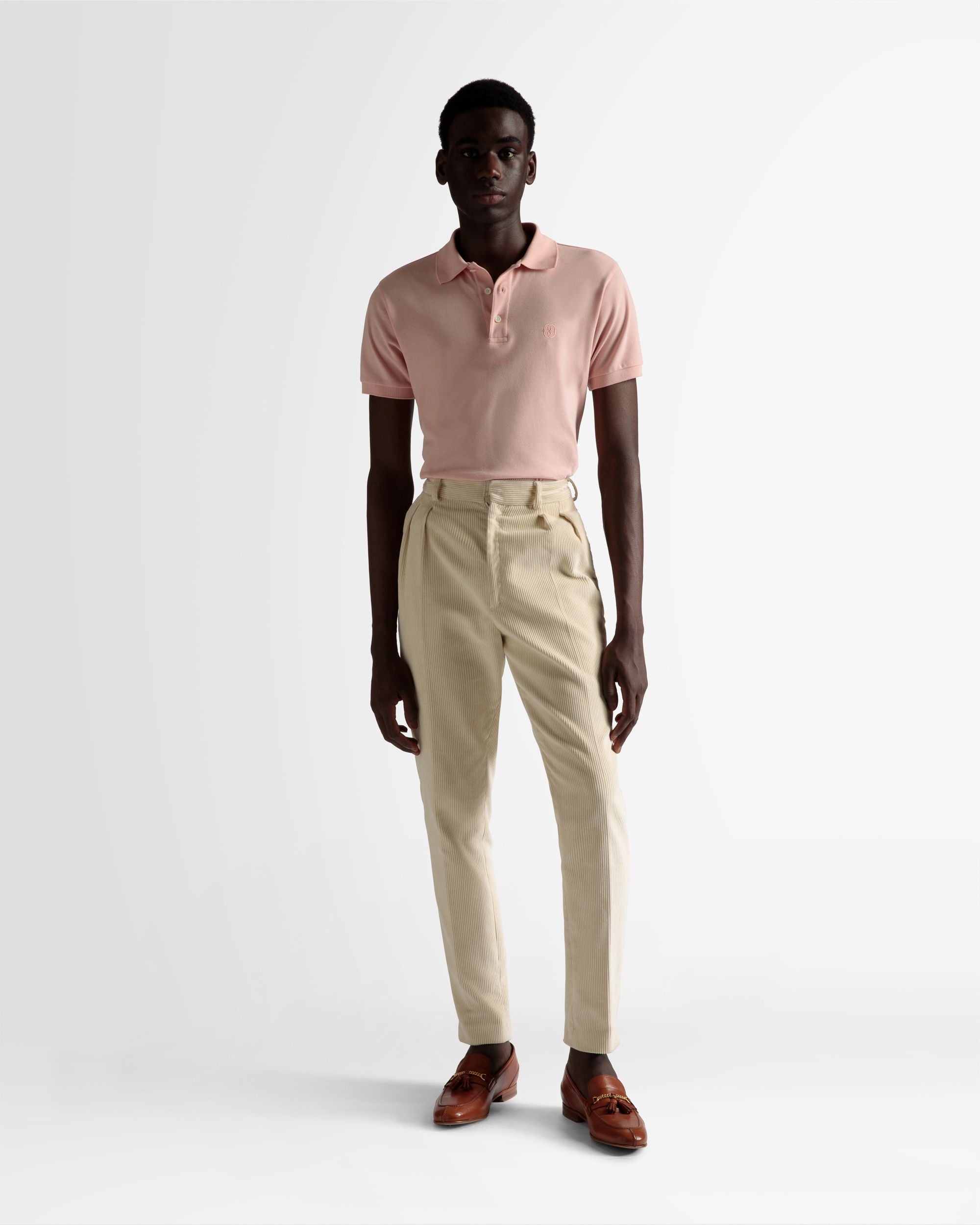 テーラード ストレートパンツ ボーンホワイト ウール - 男性 - Bally - 02