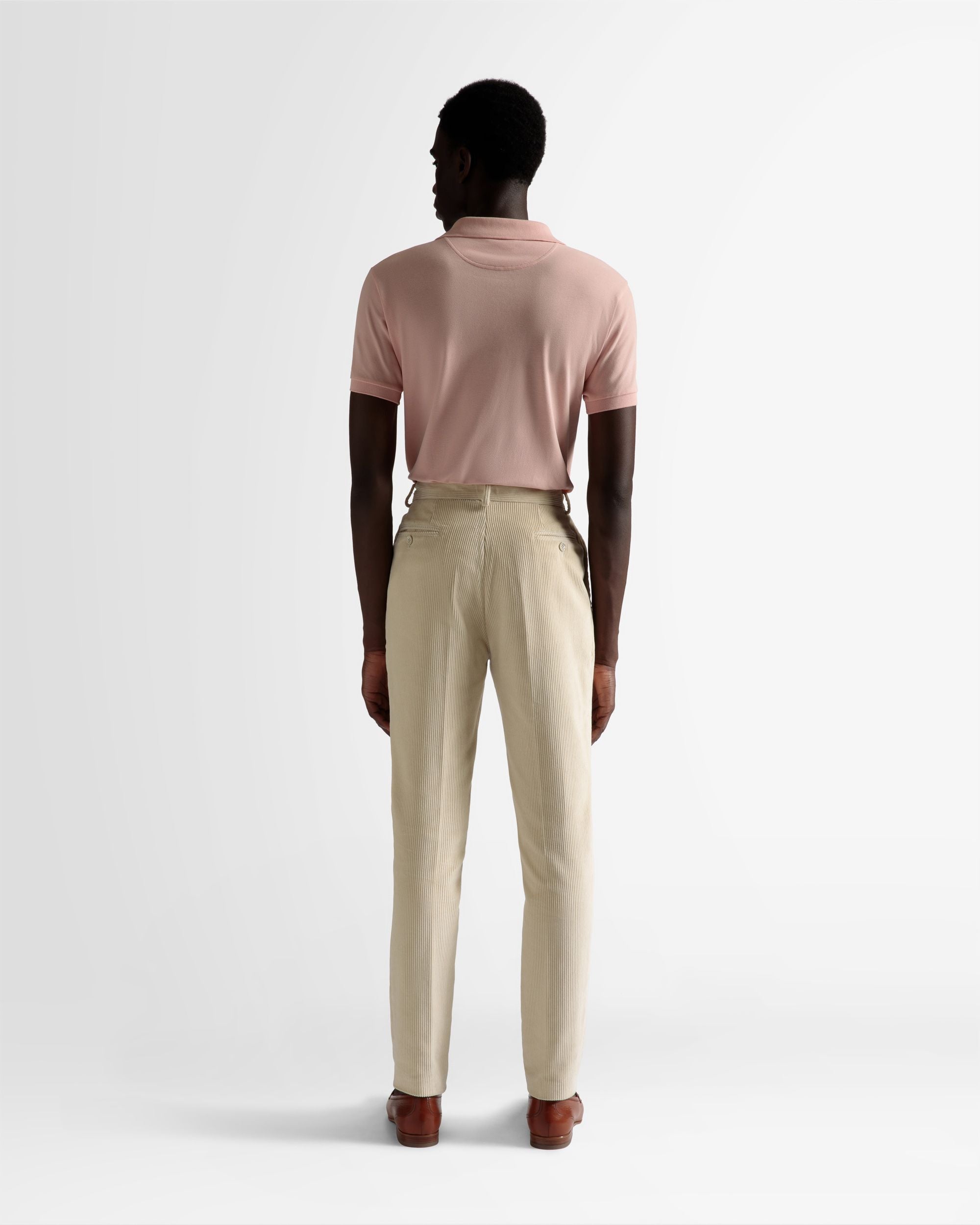 テーラード ストレートパンツ ボーンホワイト ウール - 男性 - Bally - 06