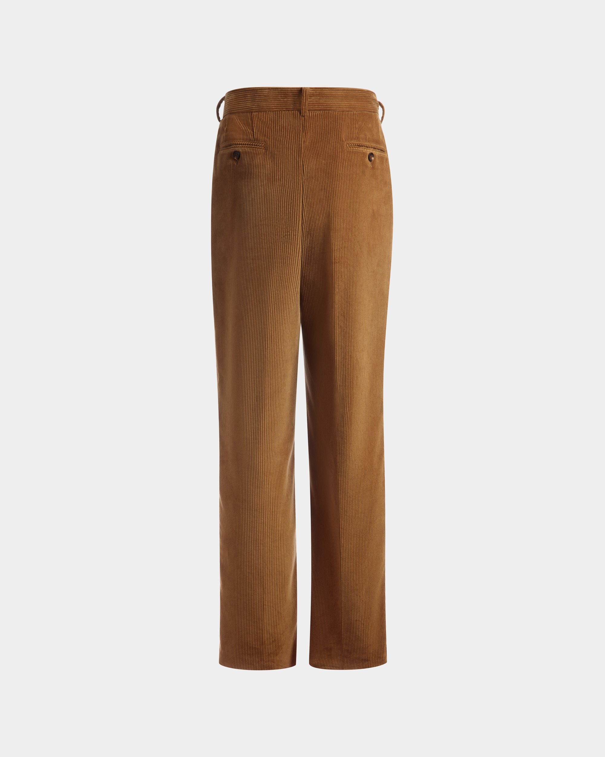 コーデュロイ テーラード パンツ キャメル コットン - 男性 - Bally - 07