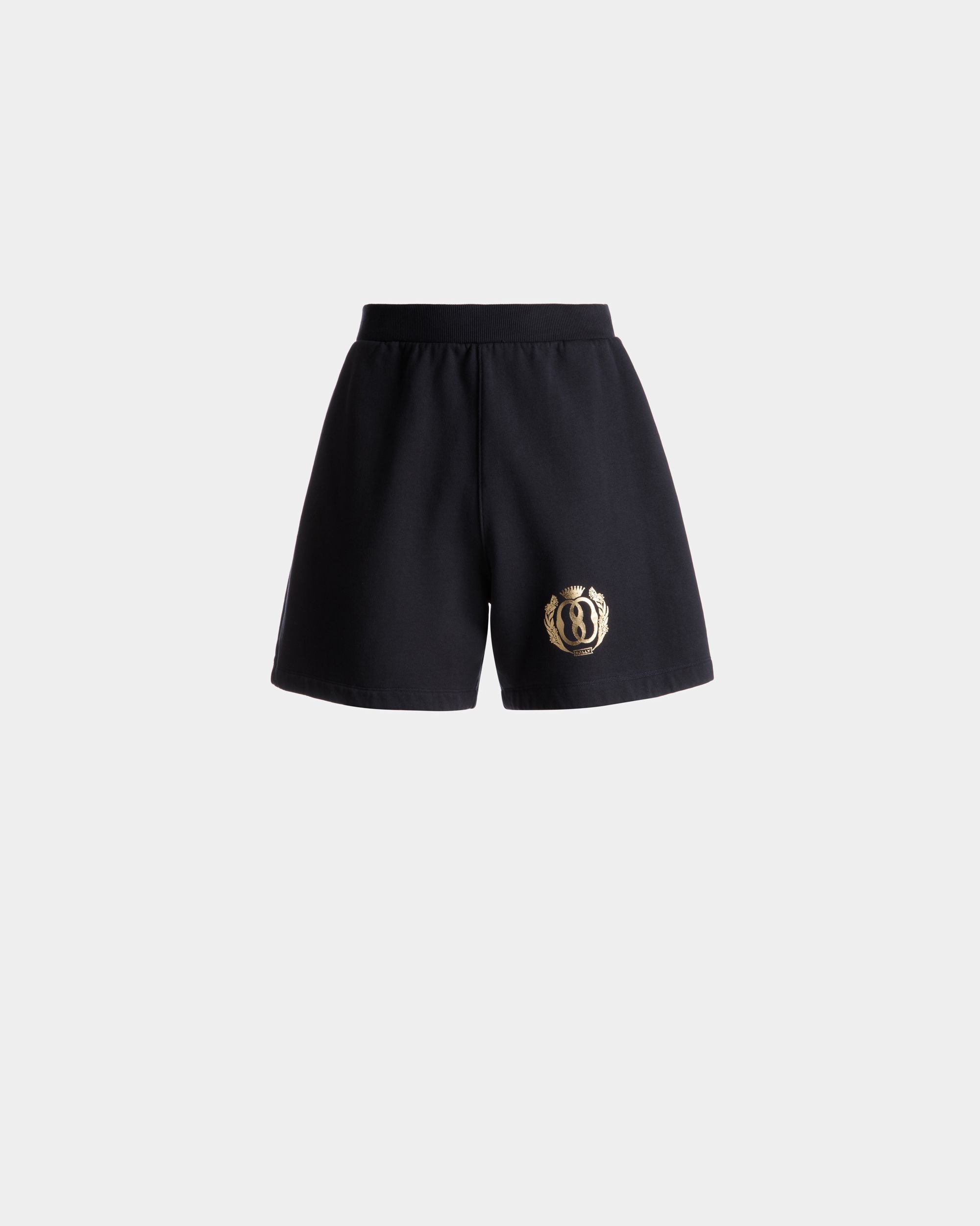 スウェット ショートパンツ ミッドナイト コットン - 男性 - Bally - 01