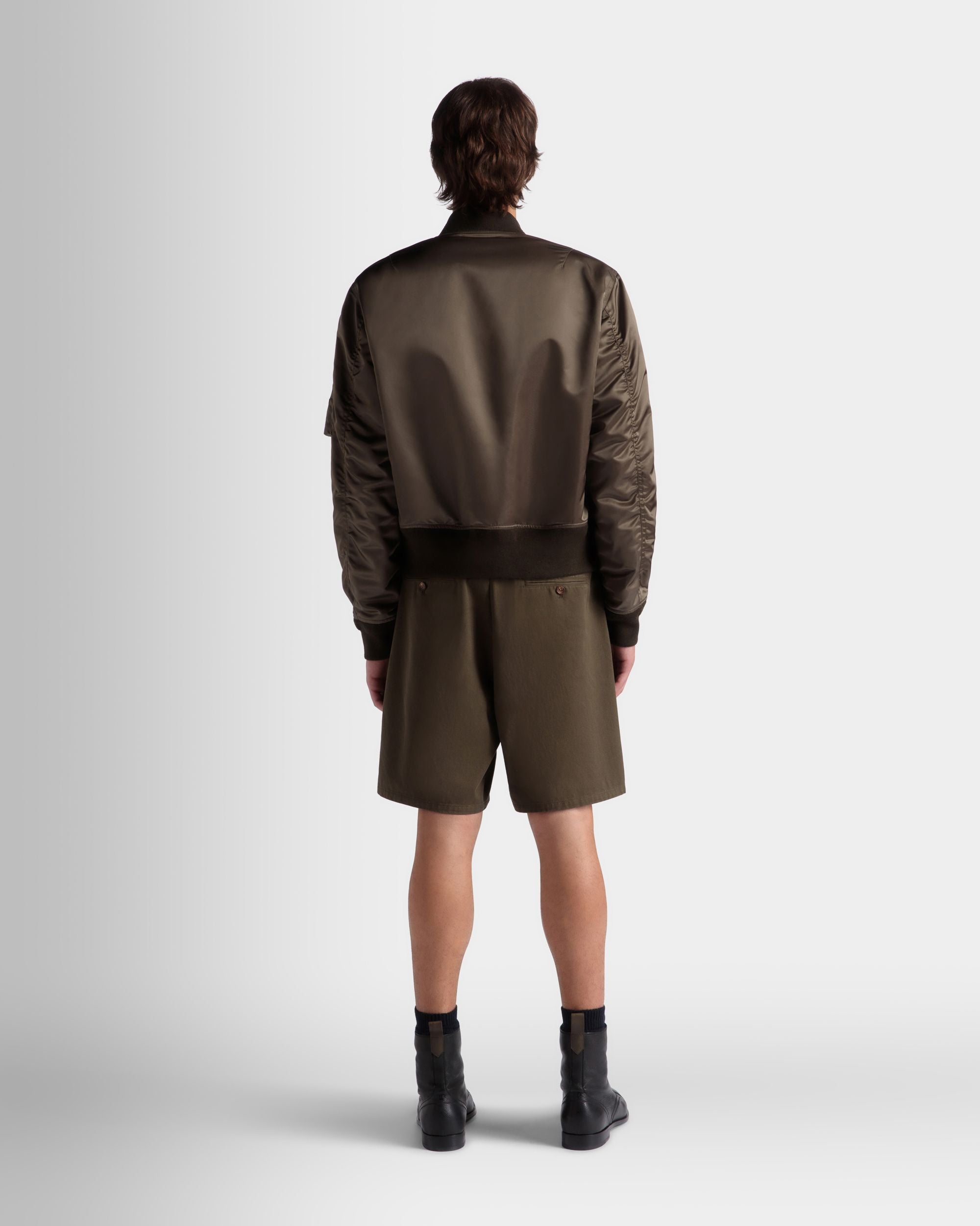 Adrien Brodyトラベルコレクション ショートパンツ Military Green コットン - 男性 - Bally - 08