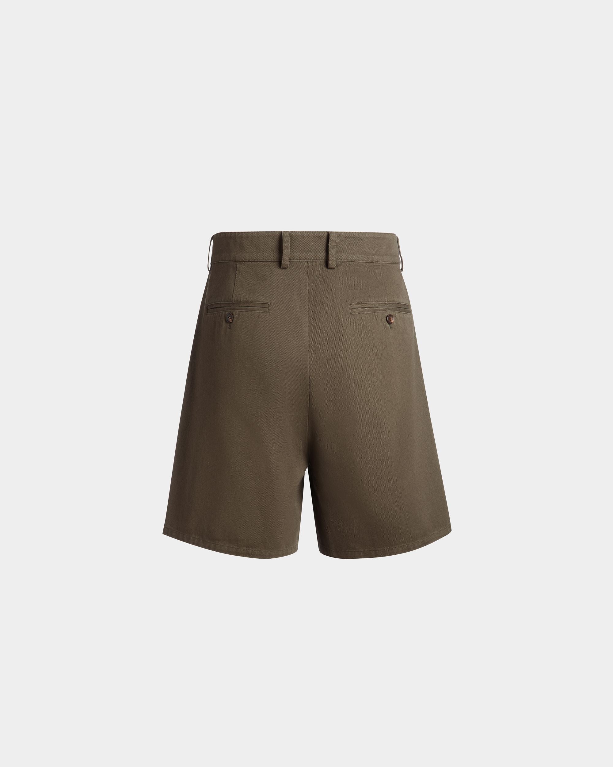 Adrien Brodyトラベルコレクション ショートパンツ Military Green コットン - 男性 - Bally - 09