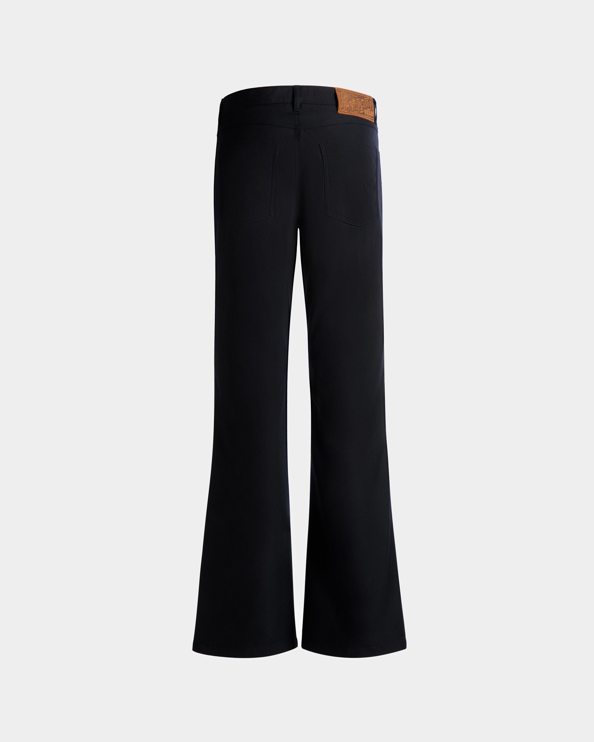 パンツ Navy Blue ウールブレンド - 男性 - Bally - 07