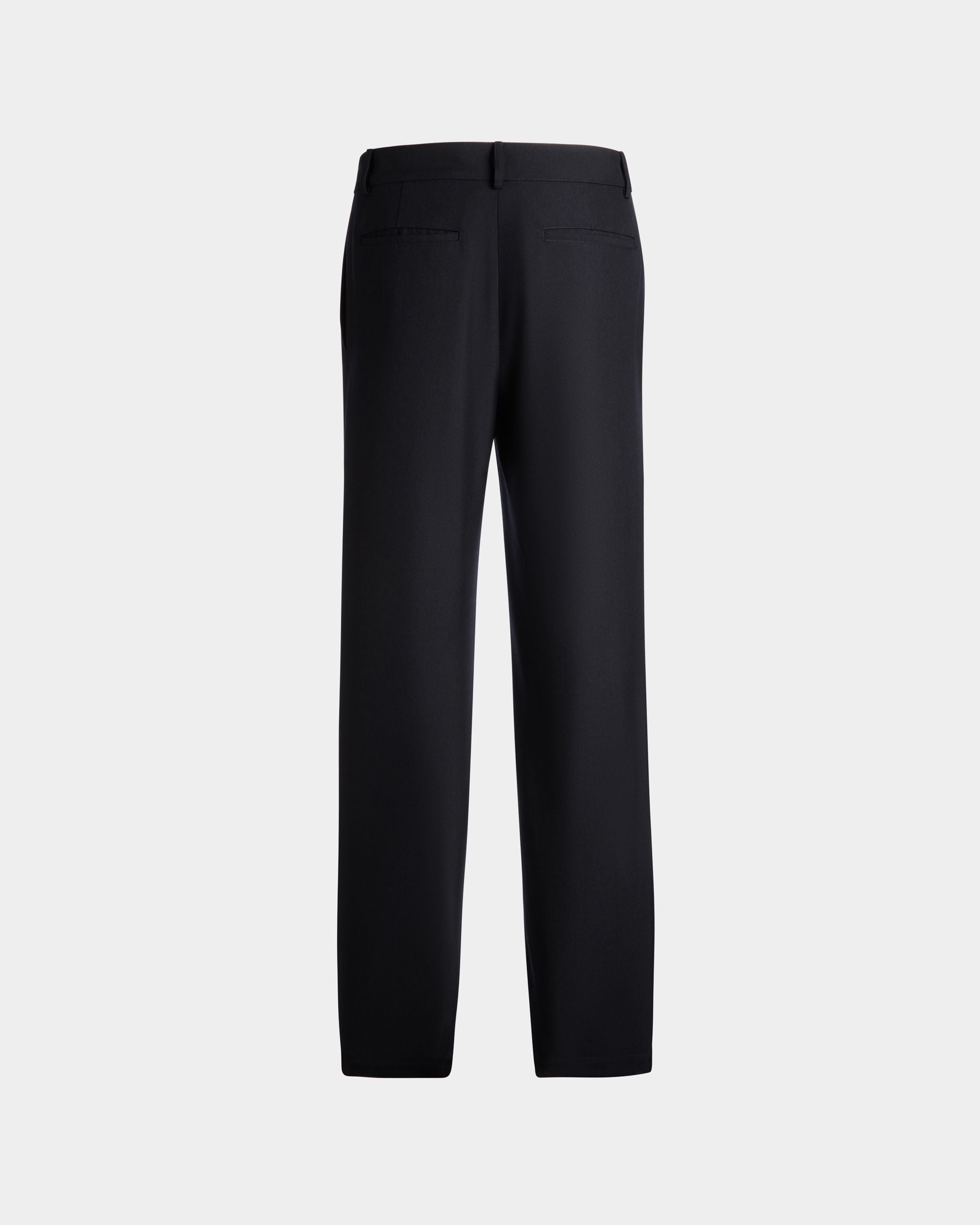 Adrien Brodyトラベルコレクション チノパンツ Navy Blue ウールブレンド - 男性 - Bally - 09
