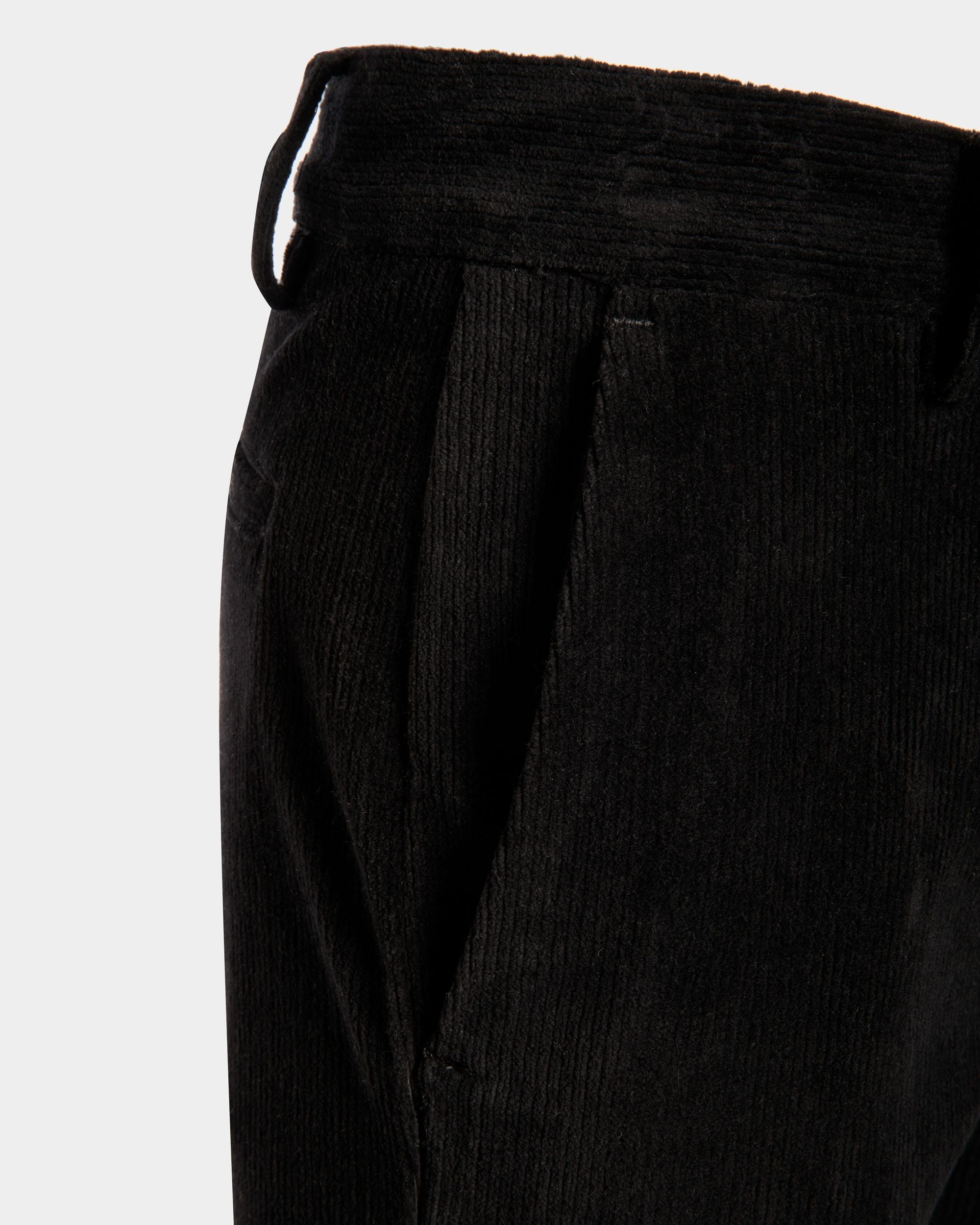 フレアパンツ ブラック コットンコーデュロイ - 男性 - Bally - 04