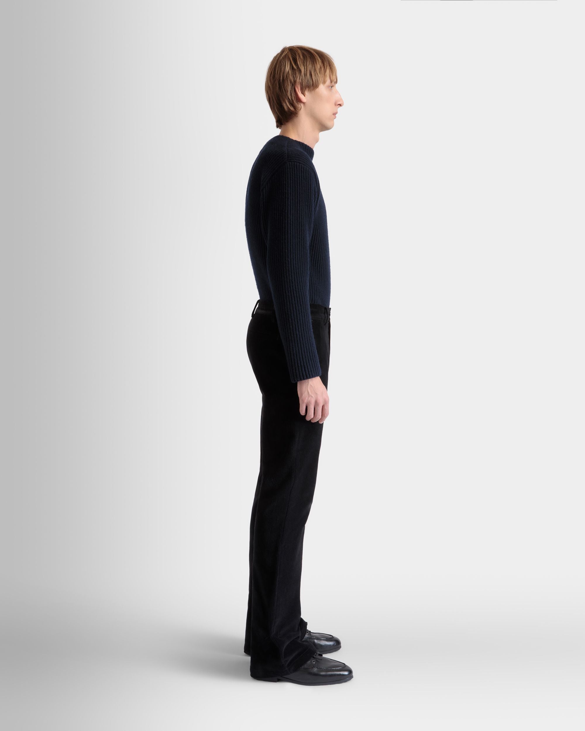 フレアパンツ ブラック コットンコーデュロイ - 男性 - Bally - 05