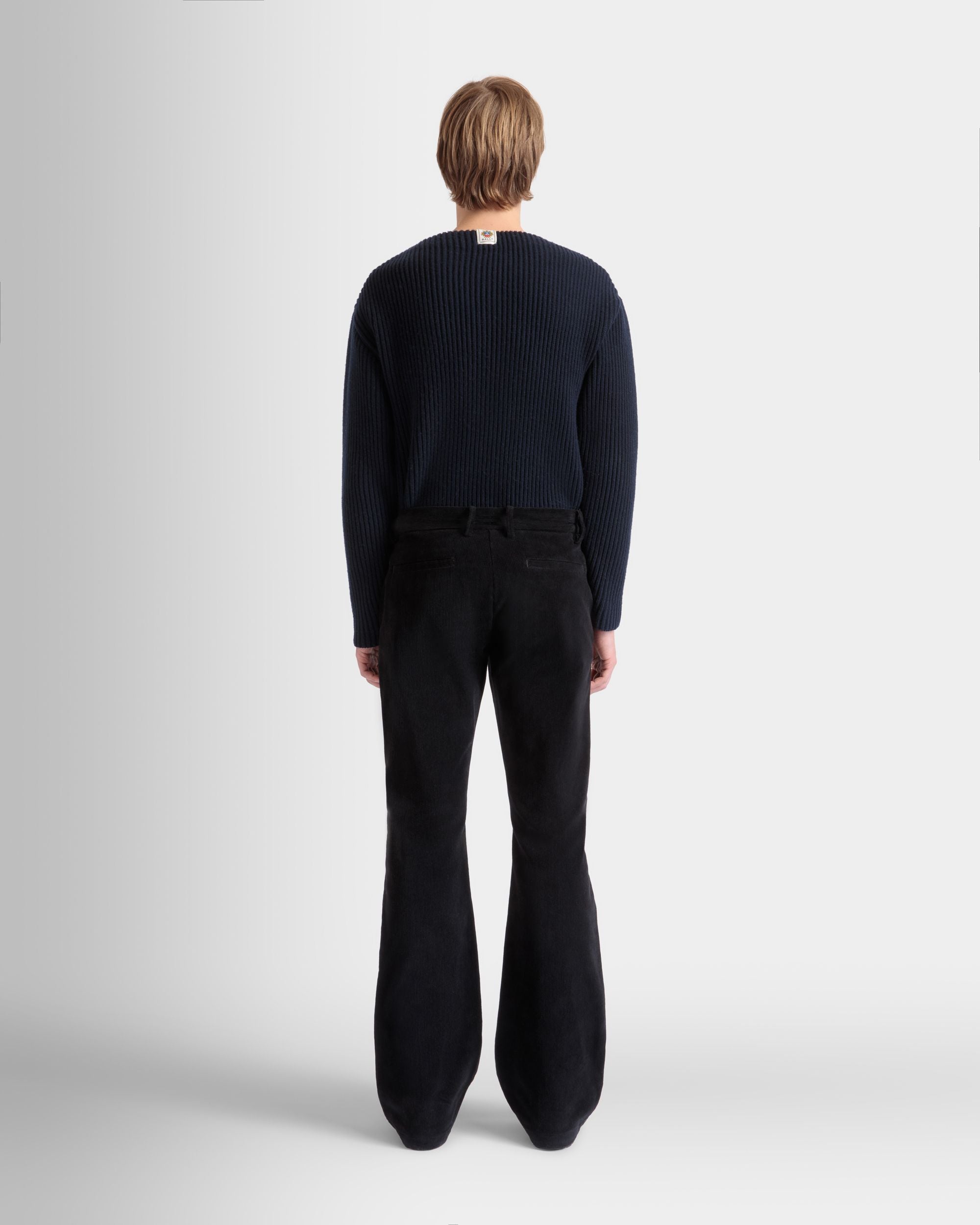 フレアパンツ ブラック コットンコーデュロイ - 男性 - Bally - 06