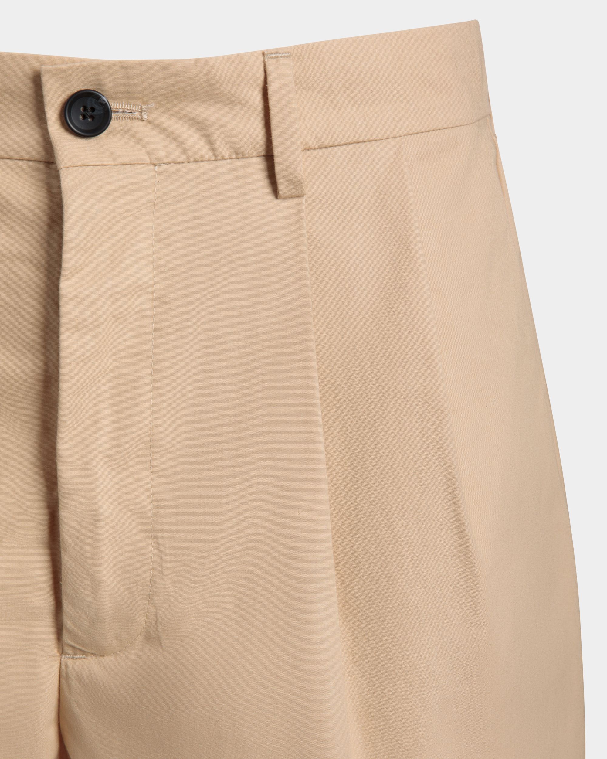 タック ショートパンツ クリームホワイト コットンブレンド - 男性 - Bally - 02